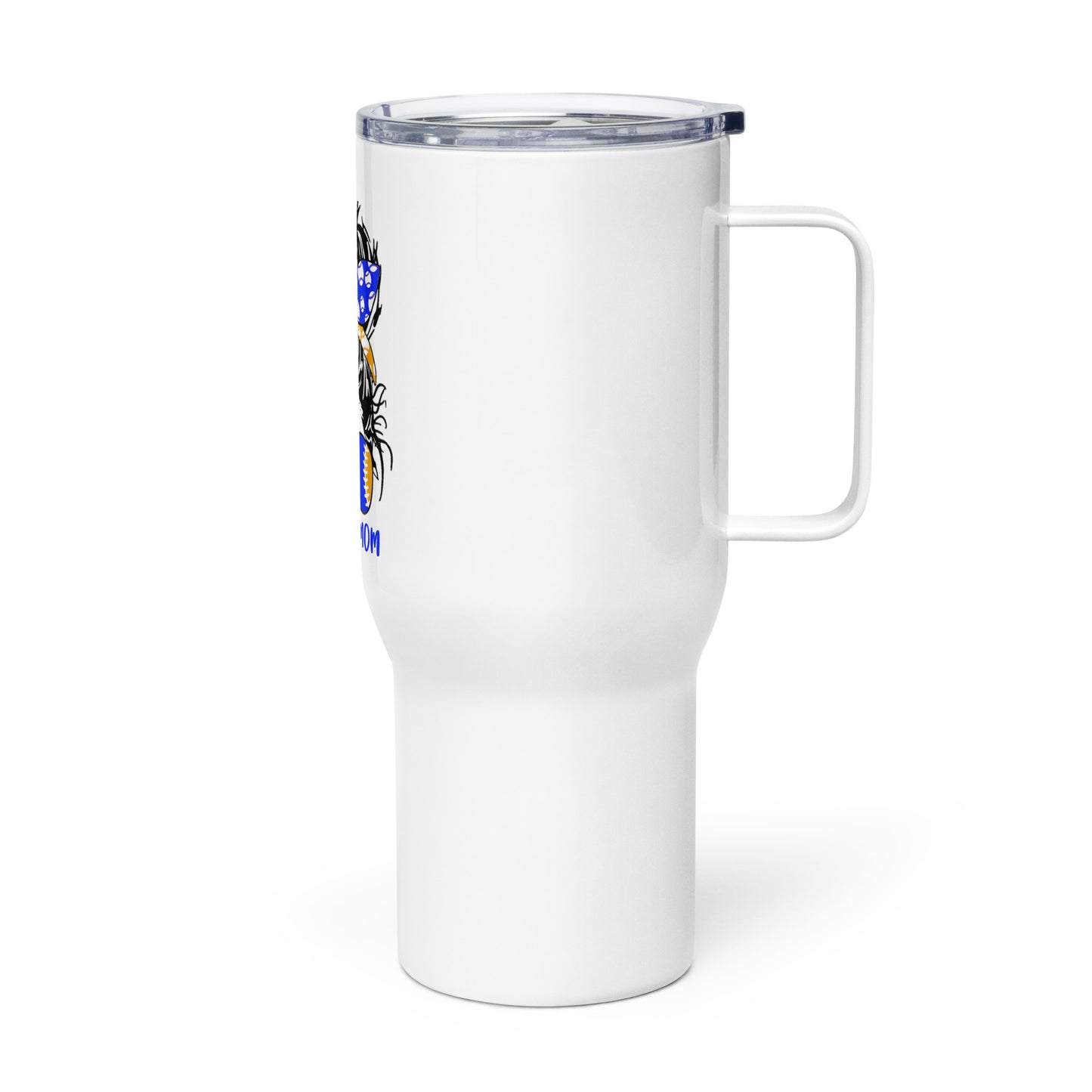 Baseball Mom Travel mug with a handle