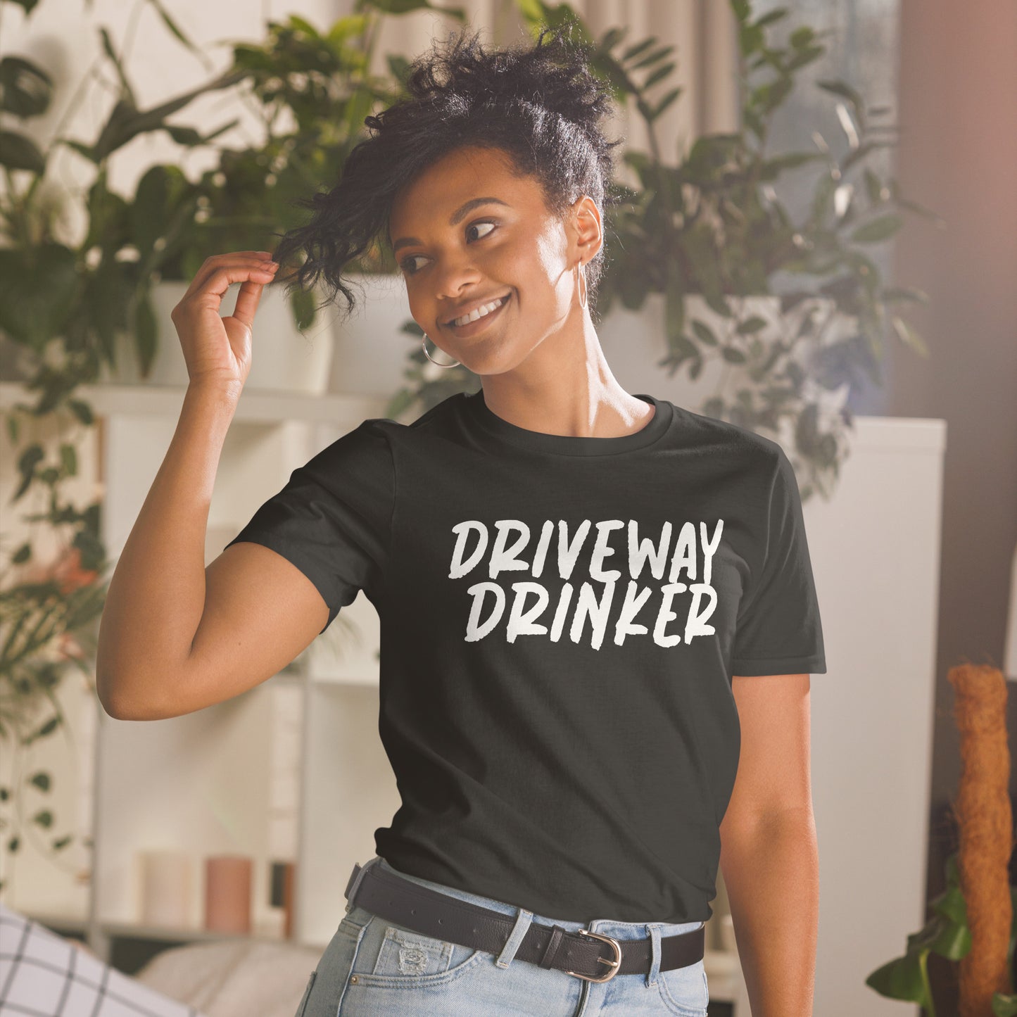 Driveway Drinker Short-Sleeve Unisex T-Shirt