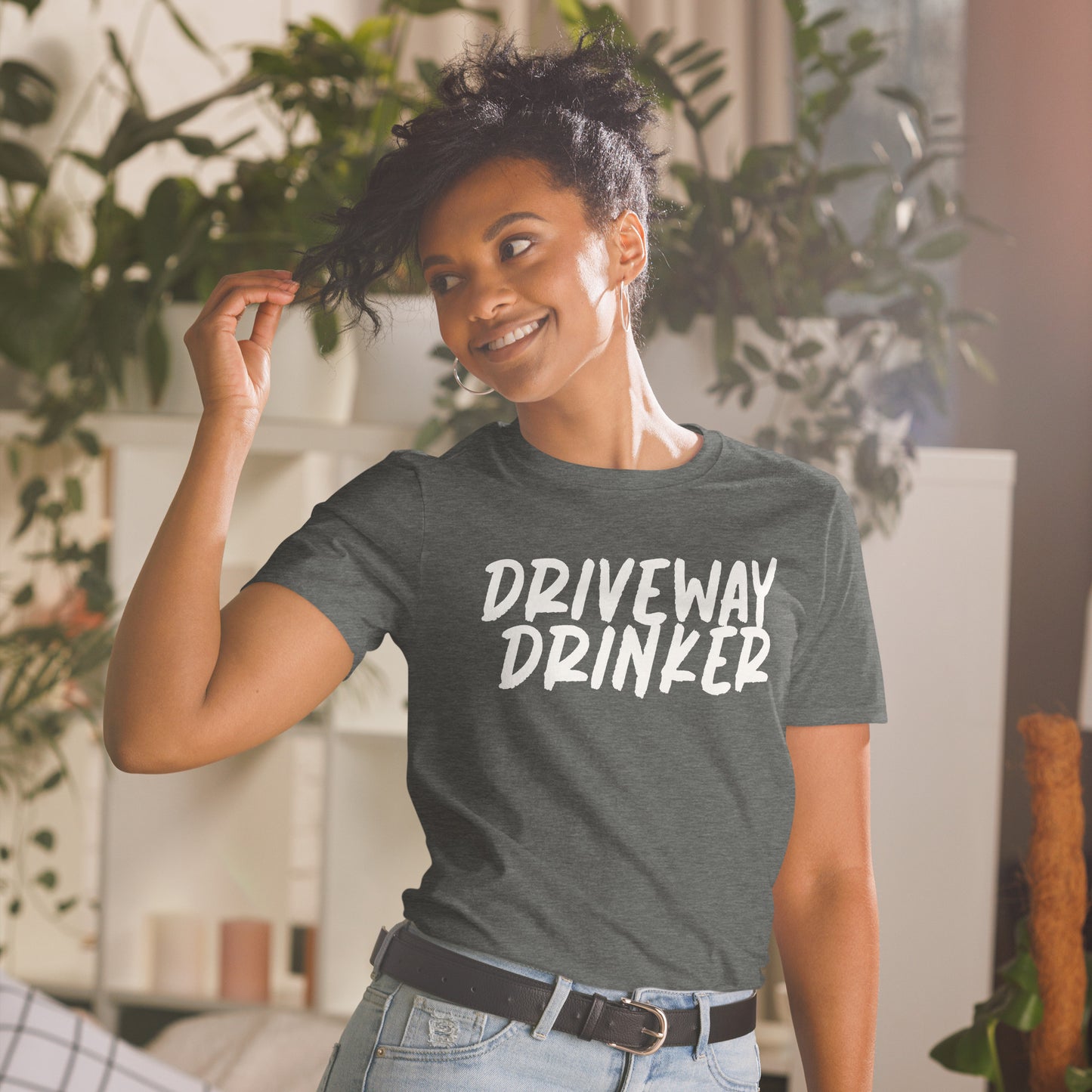 Driveway Drinker Short-Sleeve Unisex T-Shirt