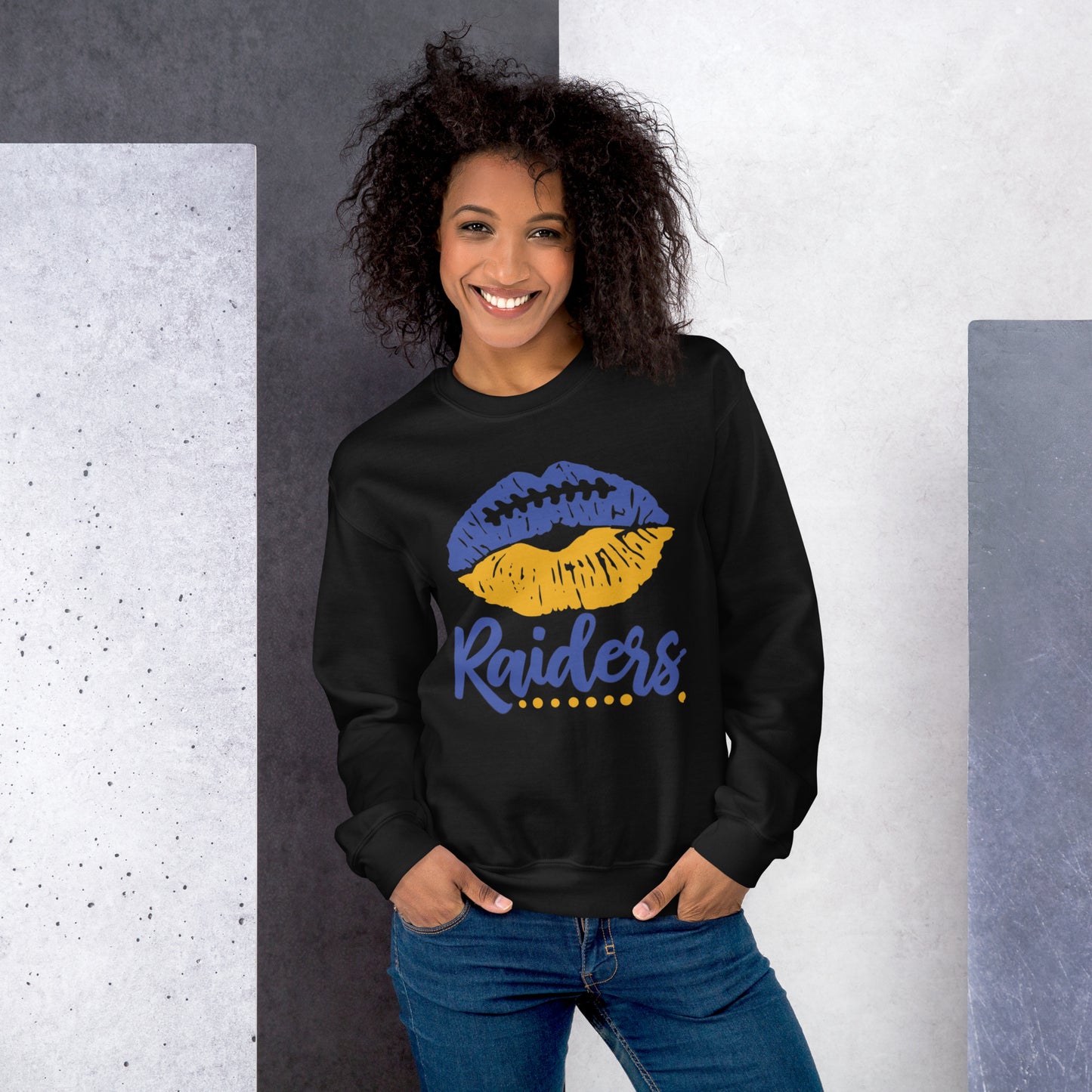 Raiders Lips Unisex Sweatshirt