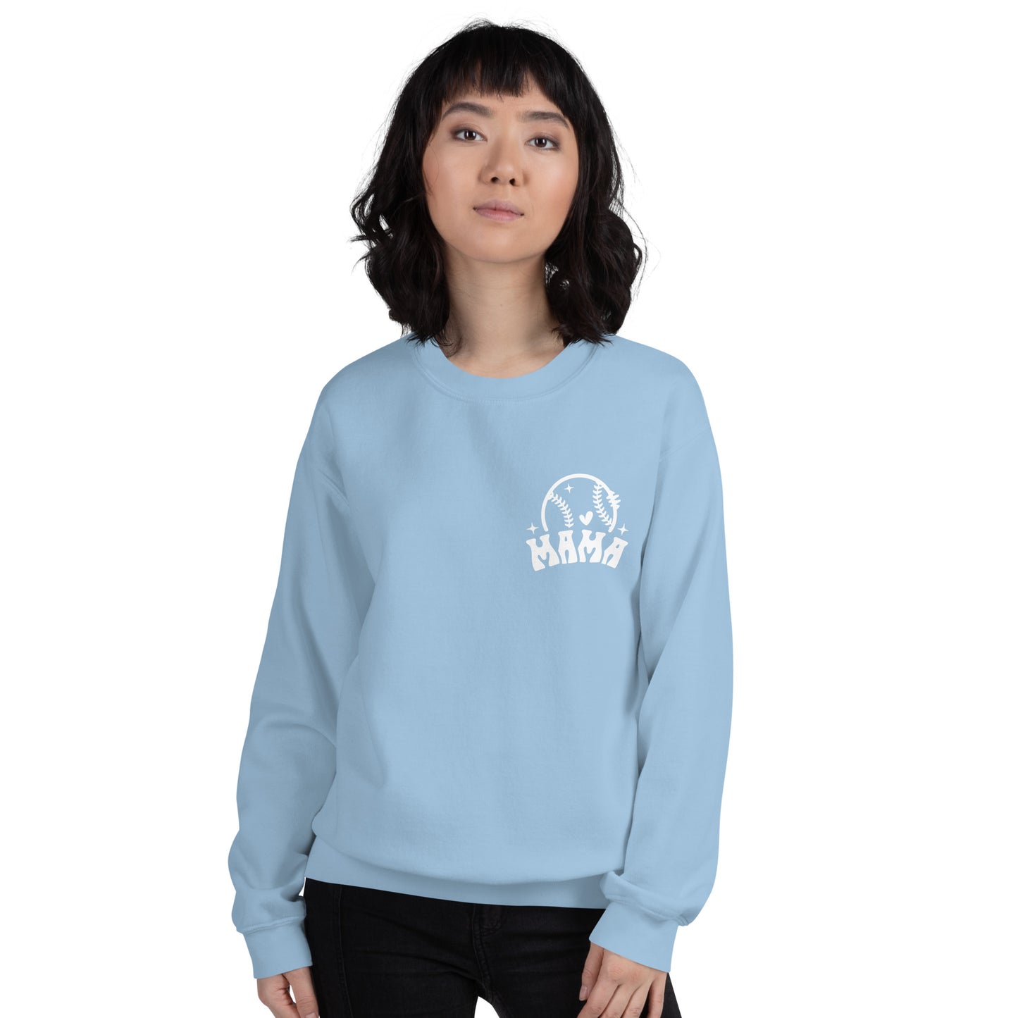 Unisex Sweatshirt "at the ball park is where i spend most of my days"