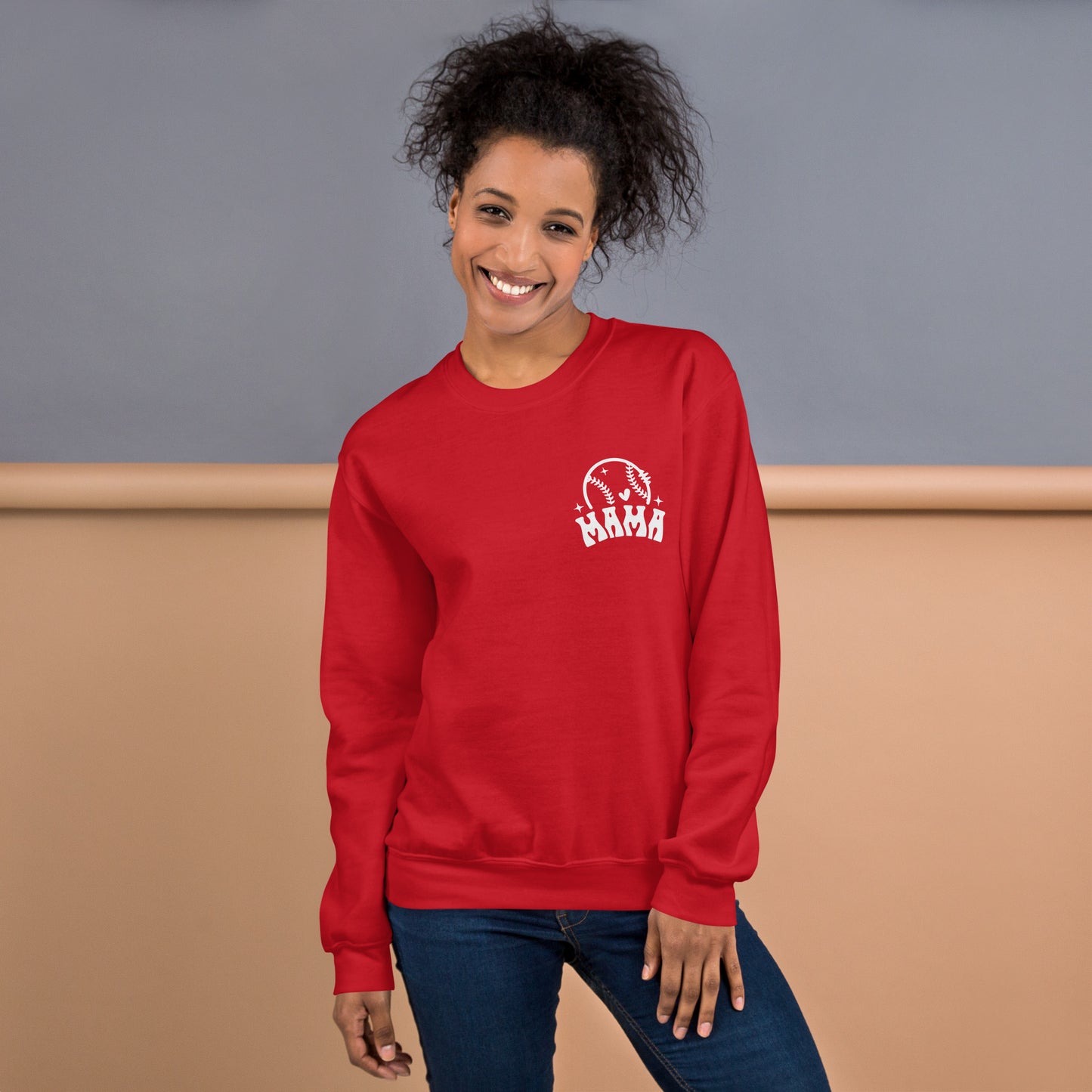 Unisex Sweatshirt "at the ball park is where i spend most of my days"