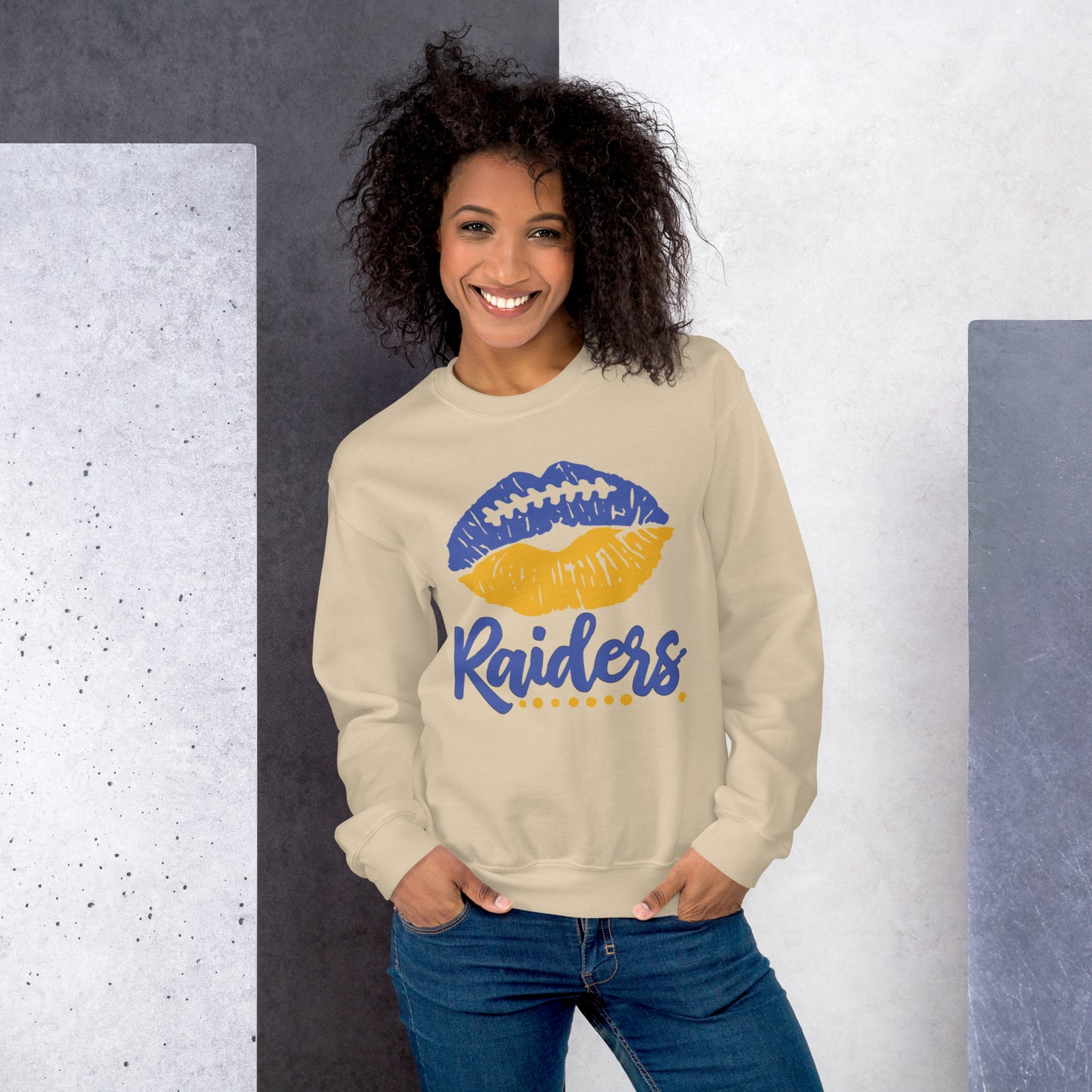 Raiders Lips Unisex Sweatshirt