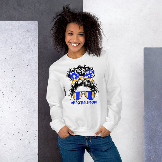 #Baseball Mom Unisex Sweatshirt