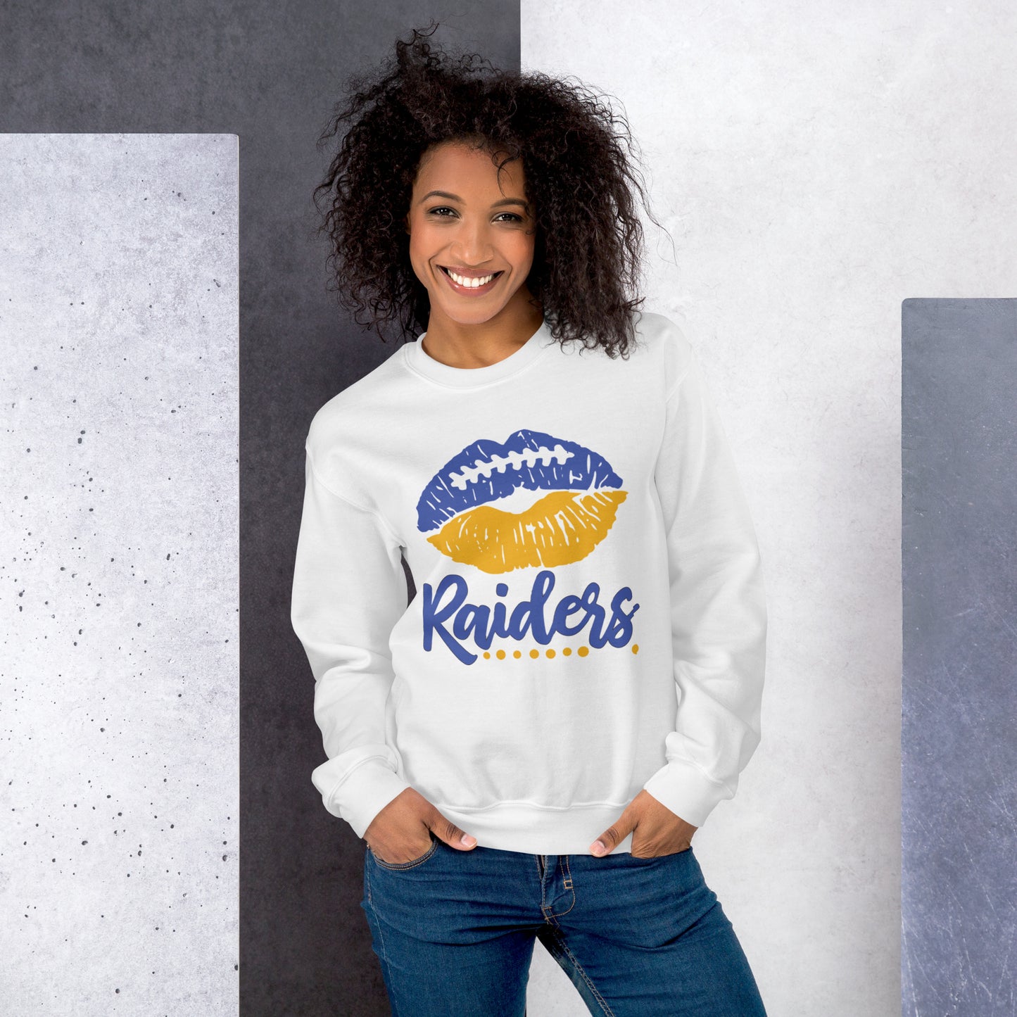 Raiders Lips Unisex Sweatshirt