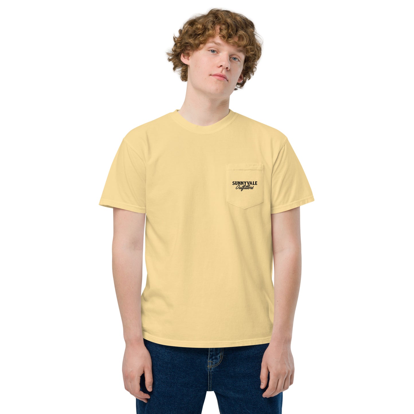 Crawfish Unisex garment-dyed pocket t-shirt