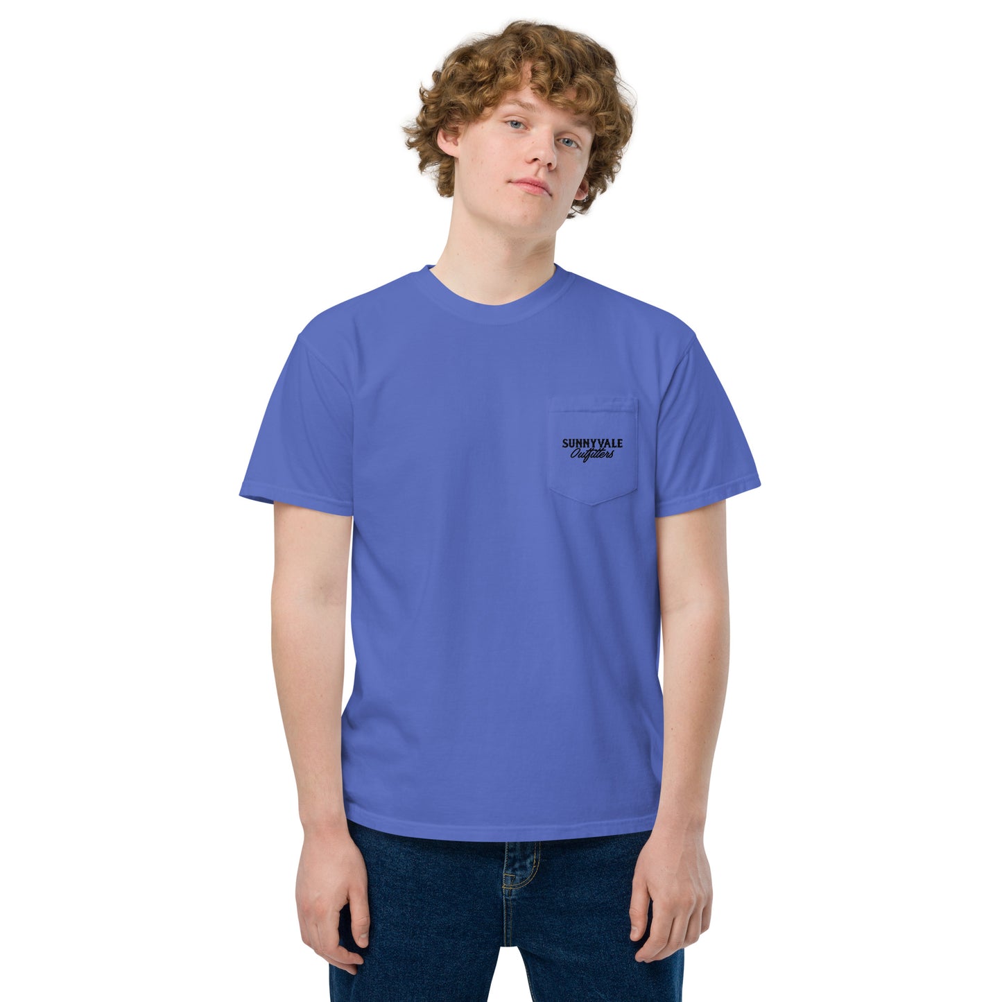 Crawfish Unisex garment-dyed pocket t-shirt