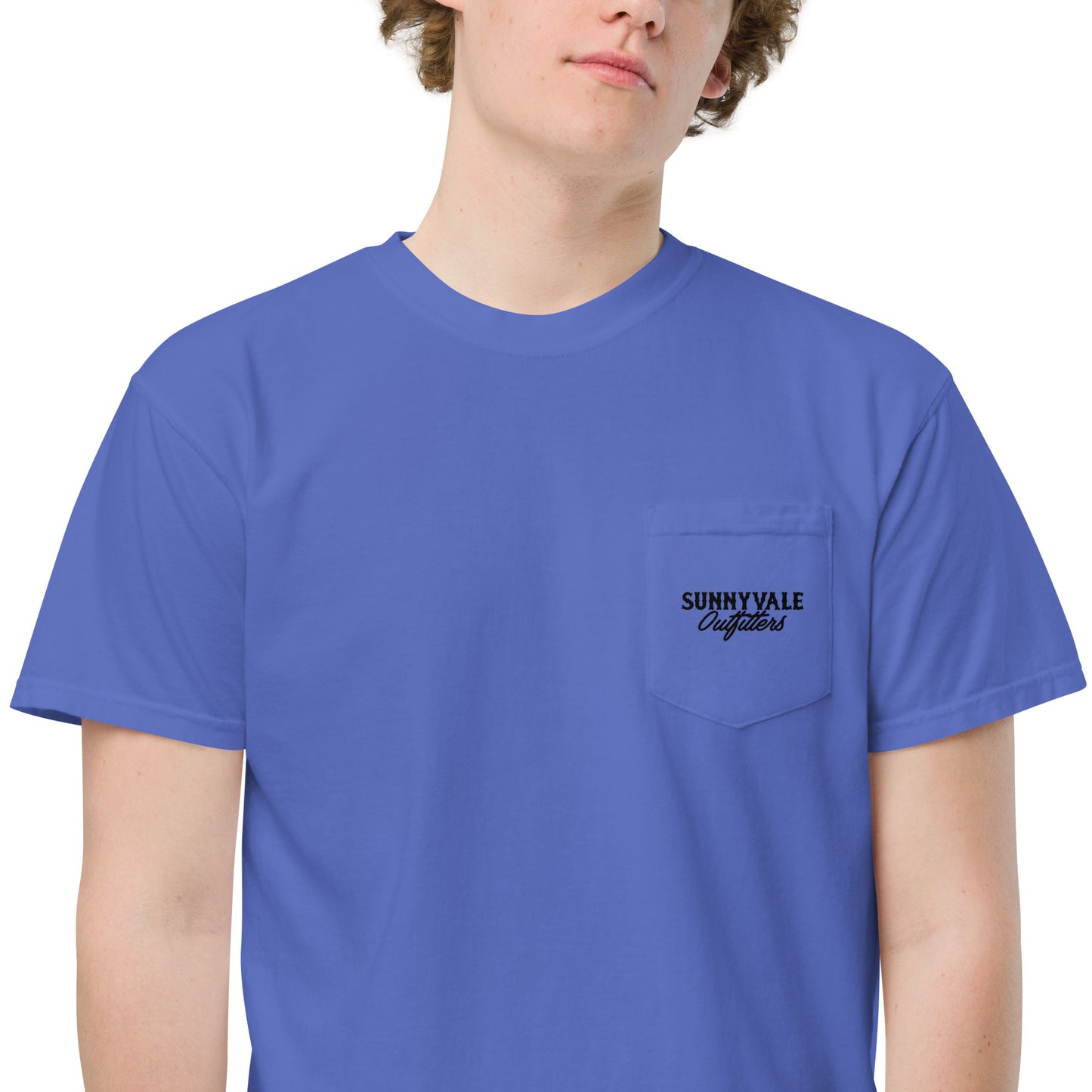 Crawfish Unisex garment-dyed pocket t-shirt