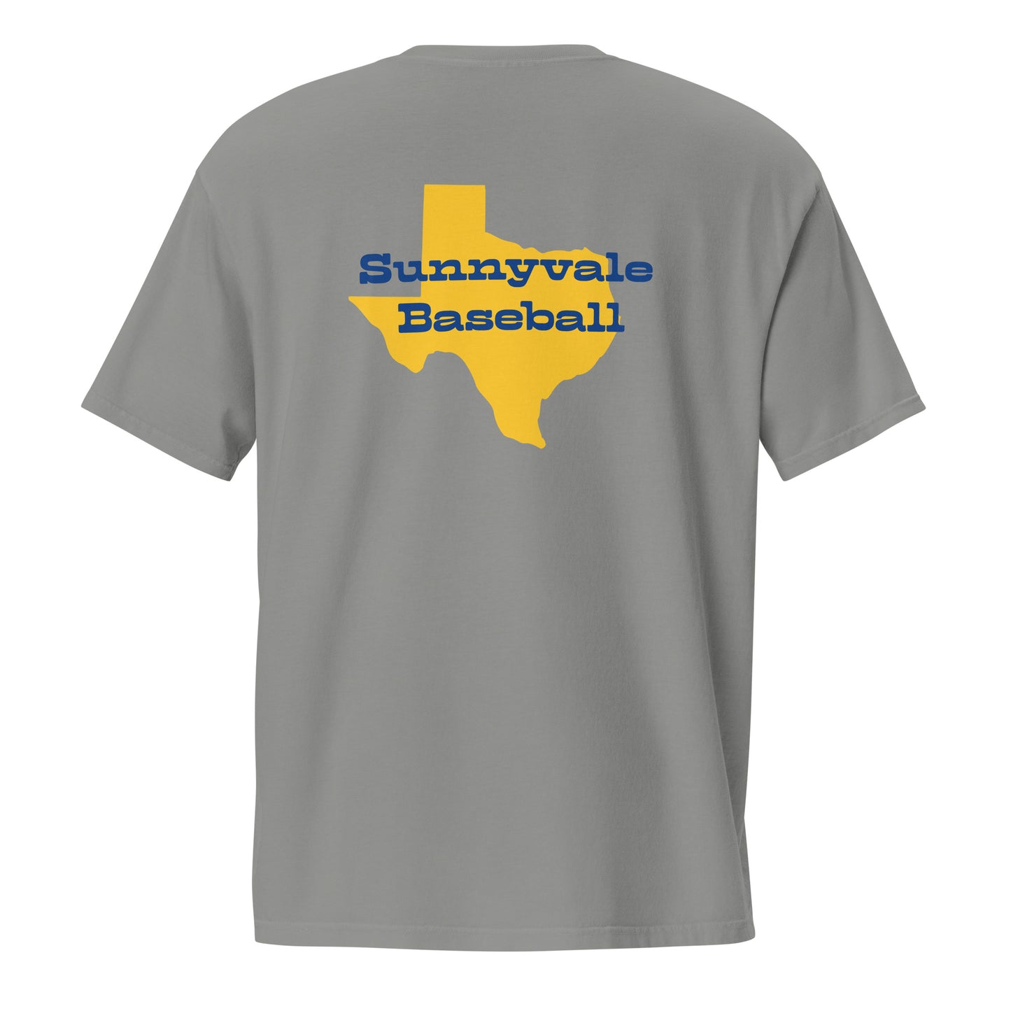 Sunnyvale Baseball Unisex garment-dyed pocket t-shirt