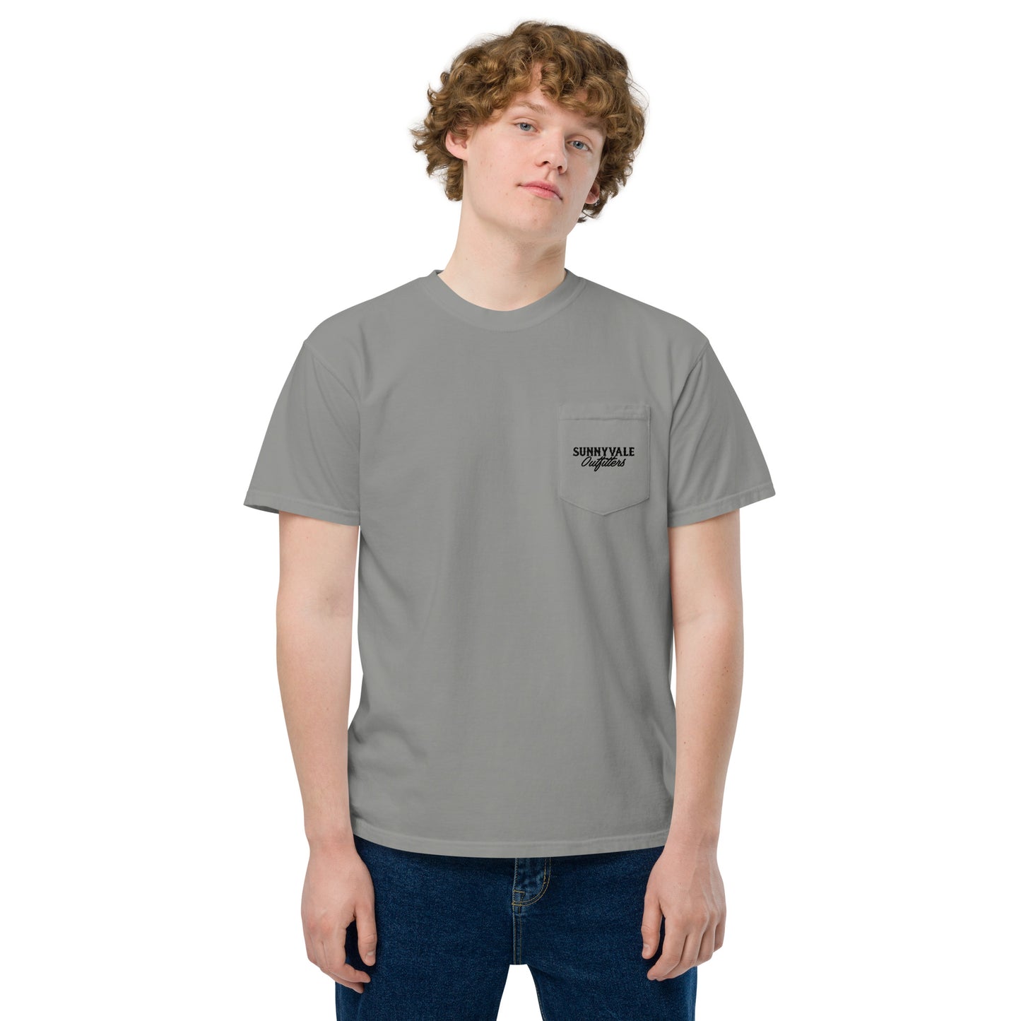 Crawfish Unisex garment-dyed pocket t-shirt