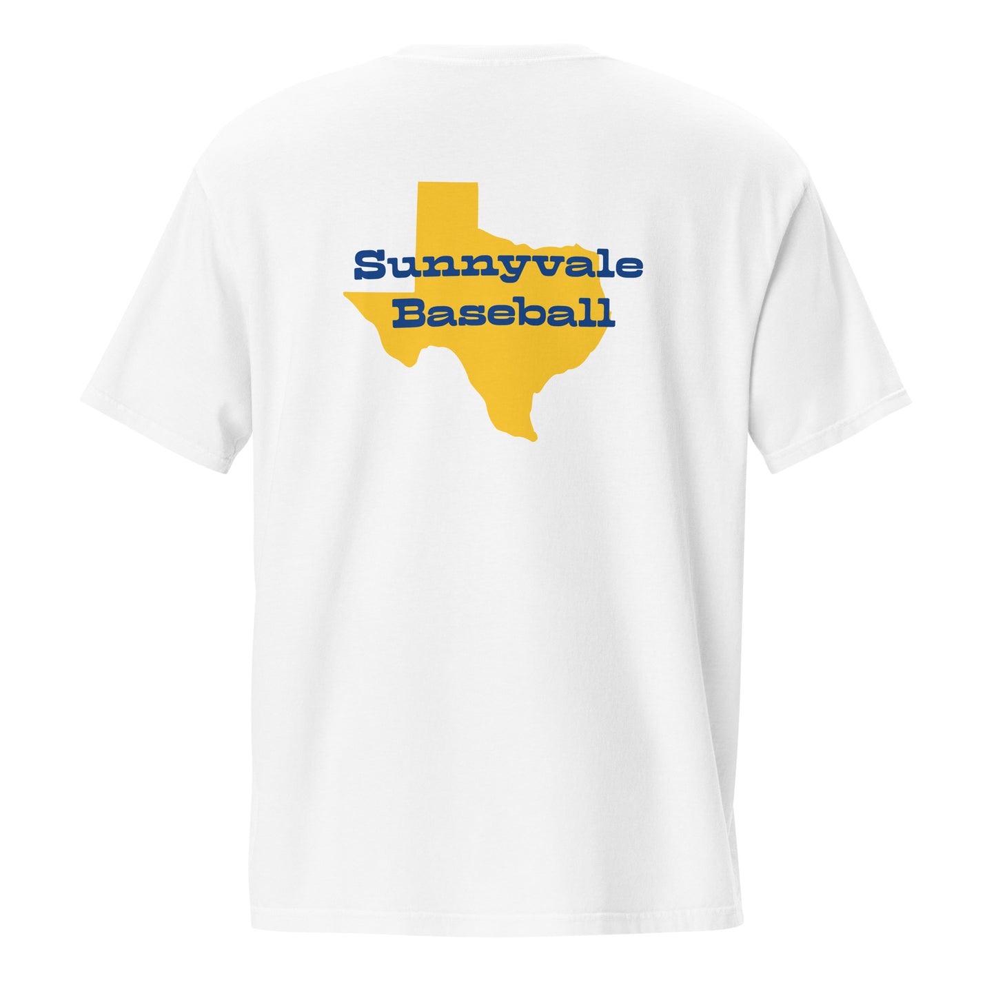 Sunnyvale Baseball Unisex garment-dyed pocket t-shirt