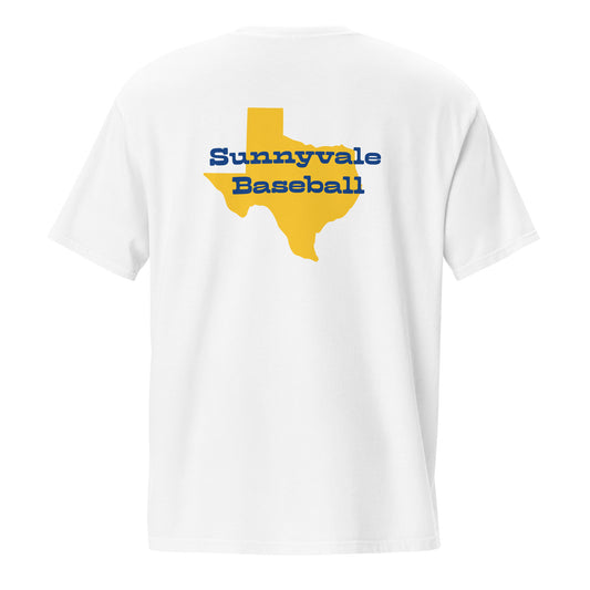 Sunnyvale Baseball Unisex garment-dyed pocket t-shirt