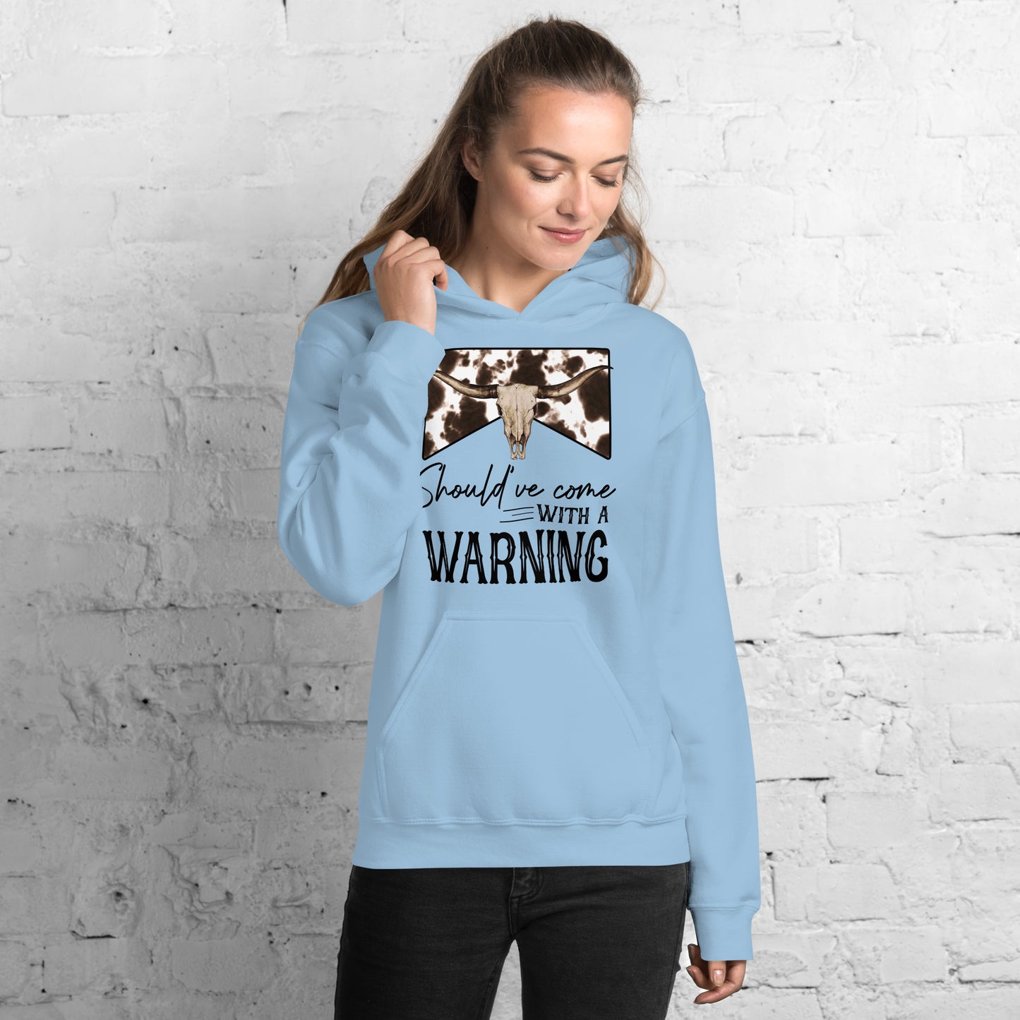 With a Warning Unisex Hoodie