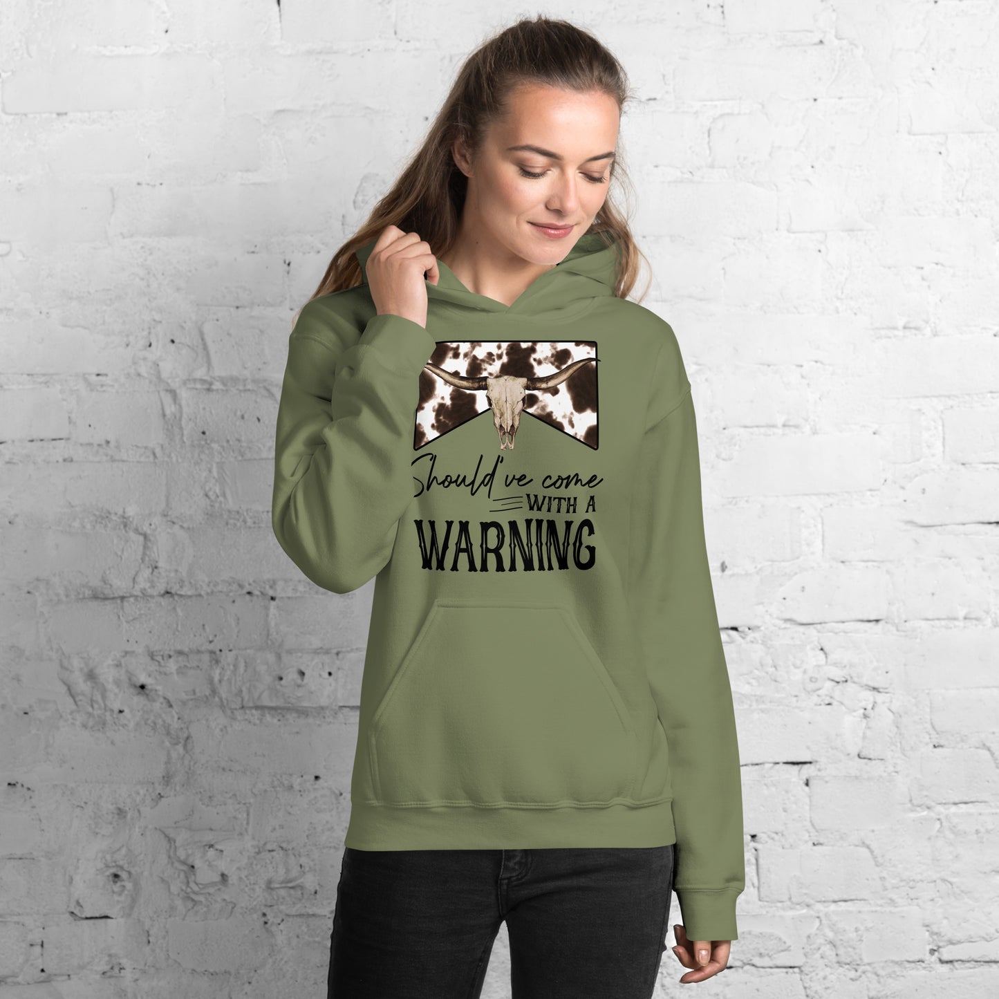 With a Warning Unisex Hoodie