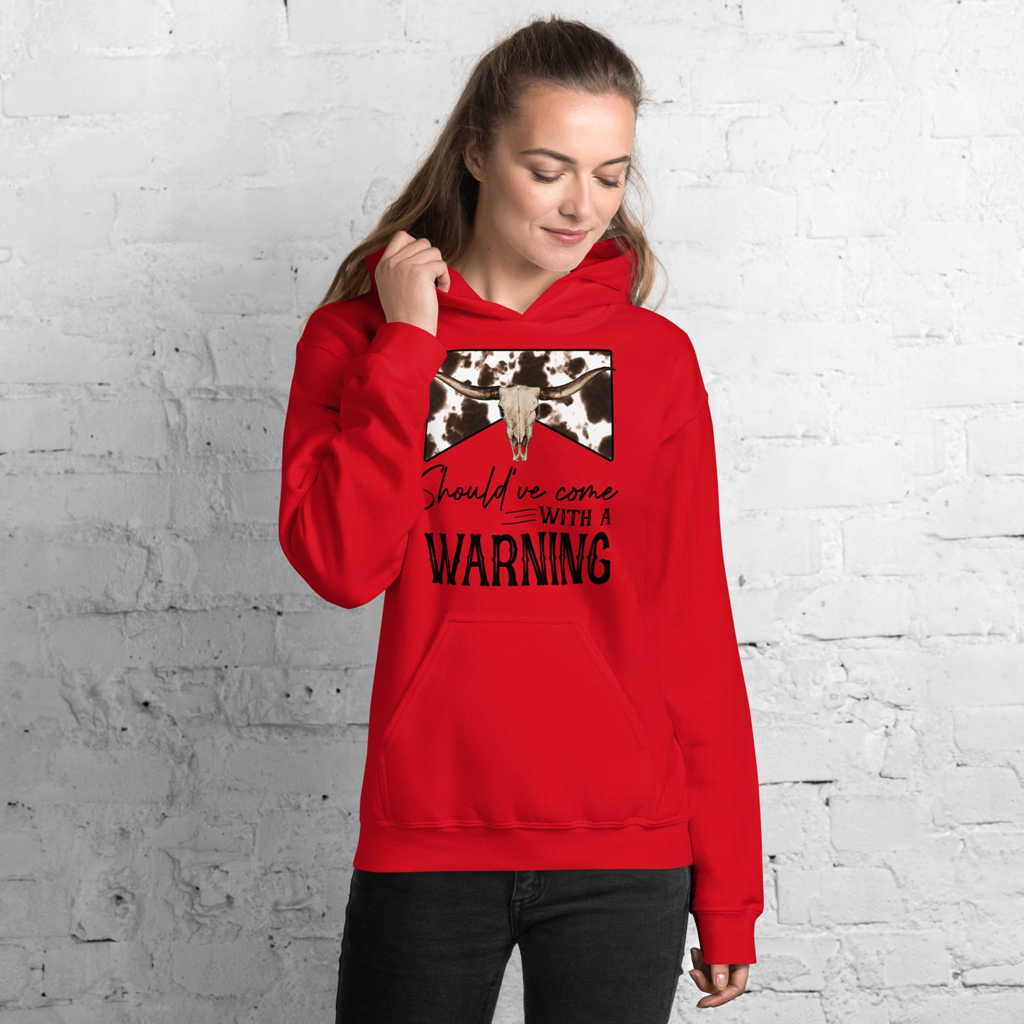 With a Warning Unisex Hoodie