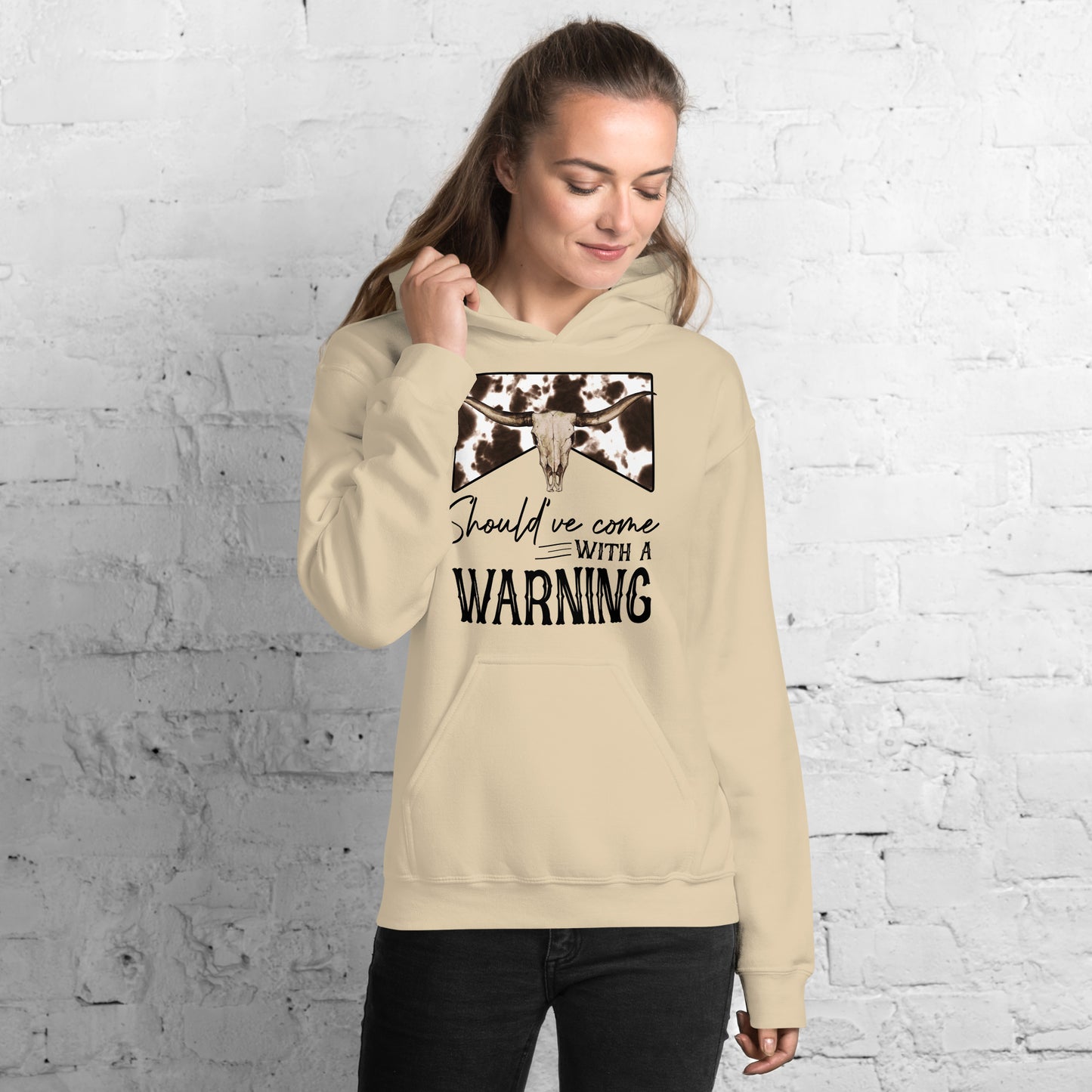 With a Warning Unisex Hoodie