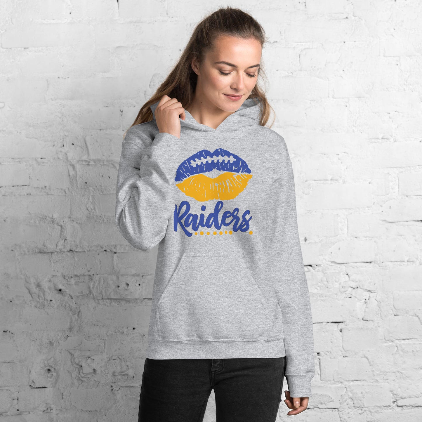 Raiders Lips Unisex Hoodie