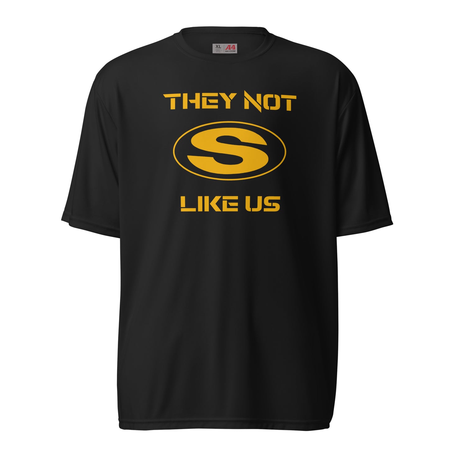 They not like us Unisex performance crew neck t-shirt