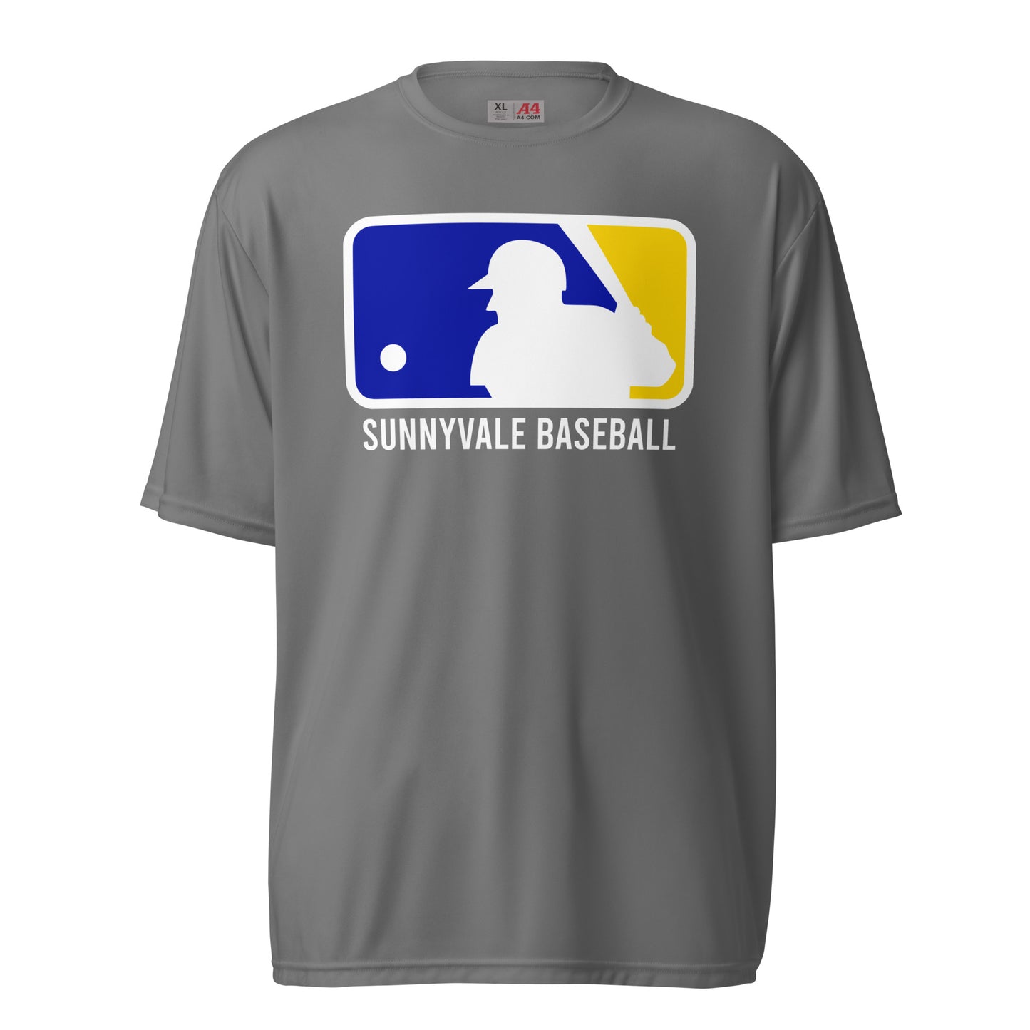 Sunnyvale Baseball Unisex performance crew neck t-shirt