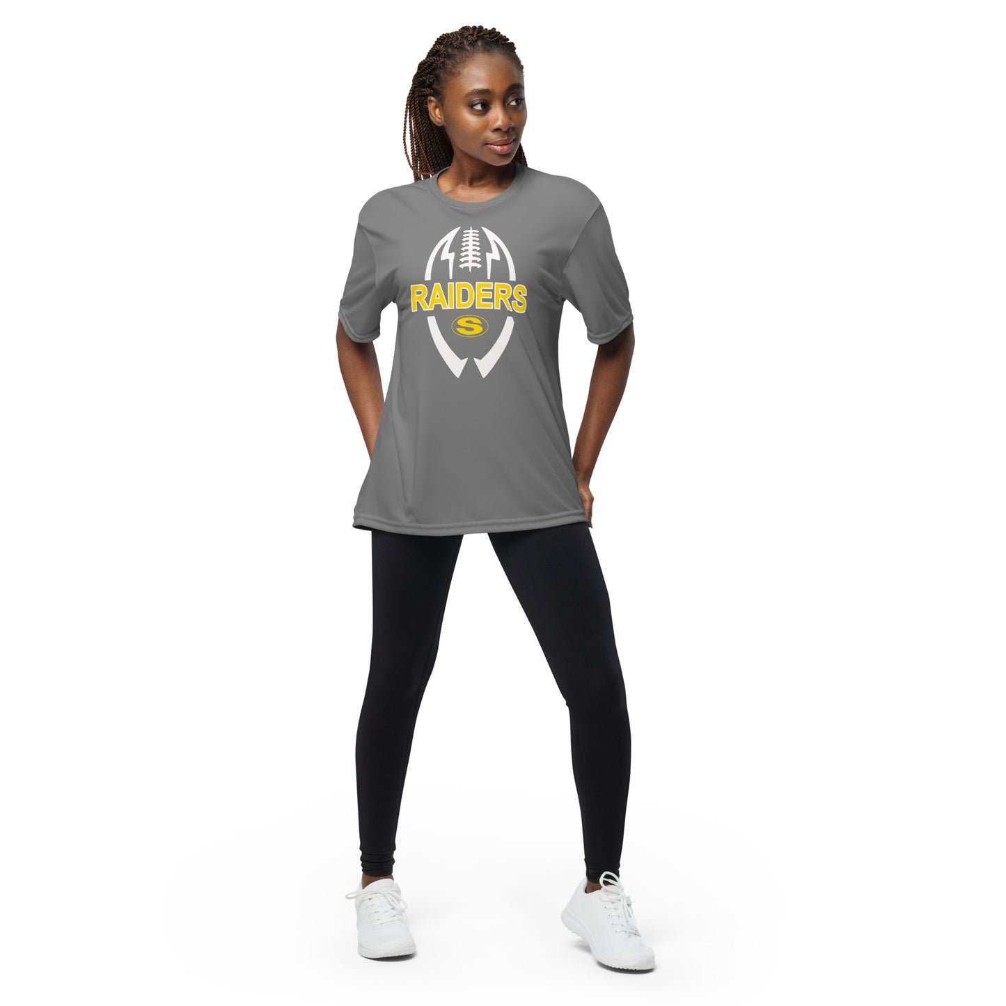 Unisex performance crew neck t-shirt