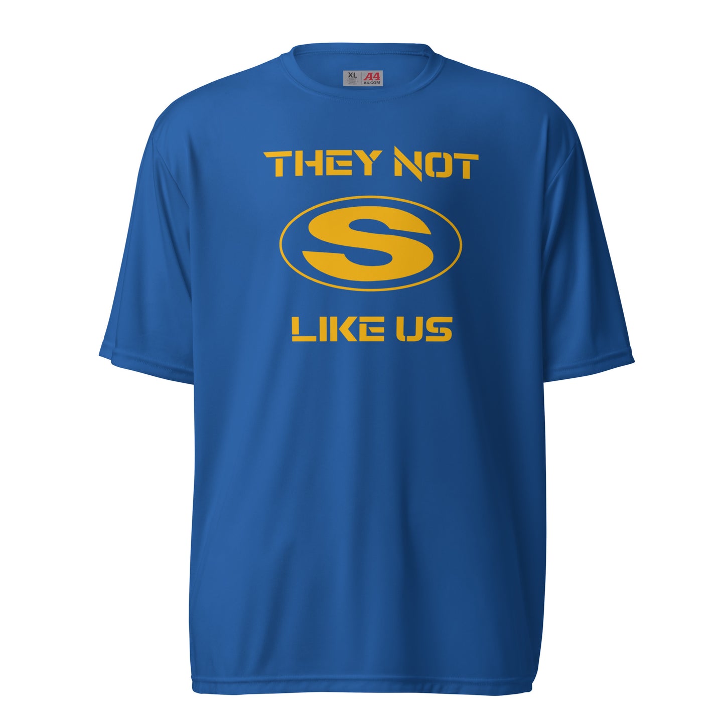 They not like us Unisex performance crew neck t-shirt