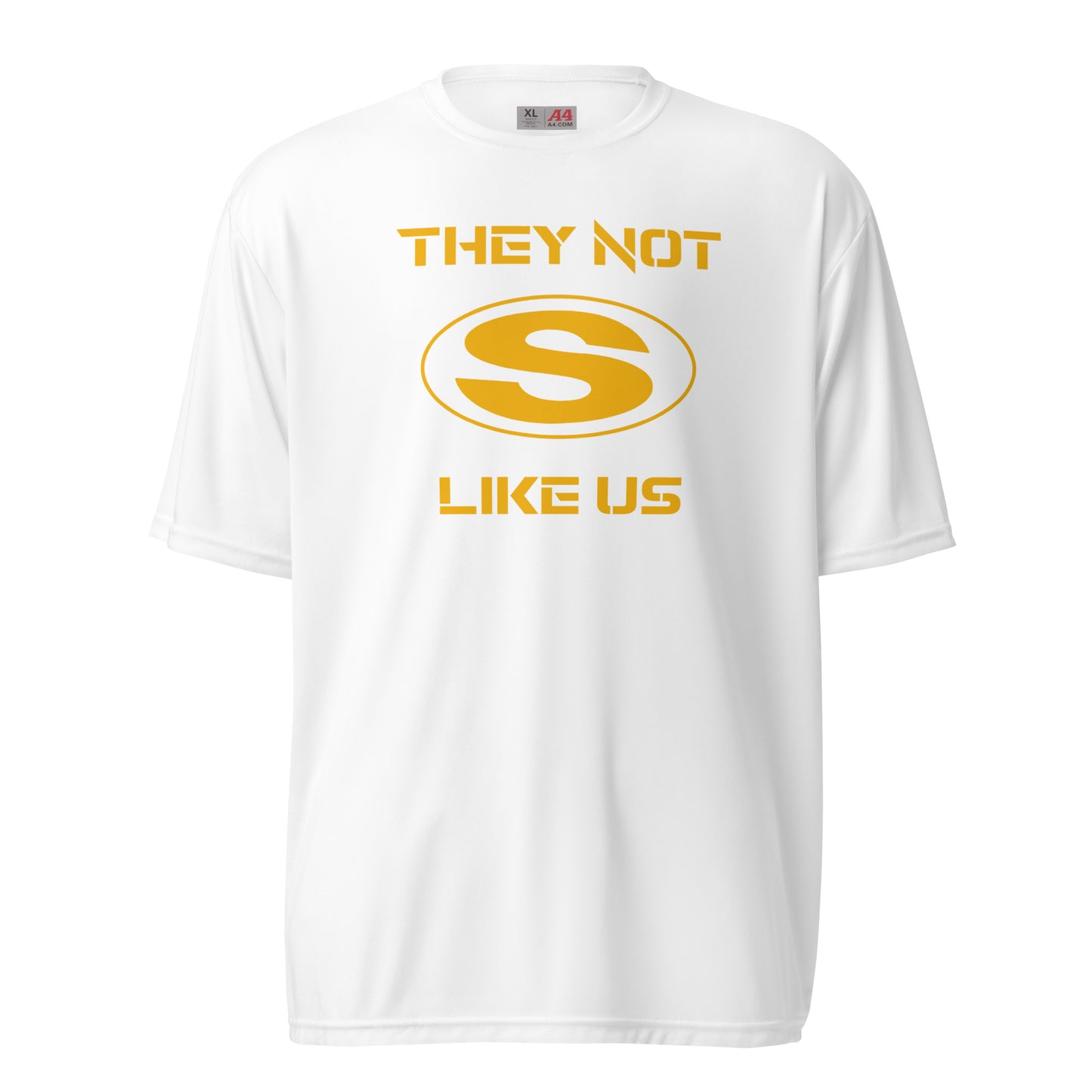 They not like us Unisex performance crew neck t-shirt