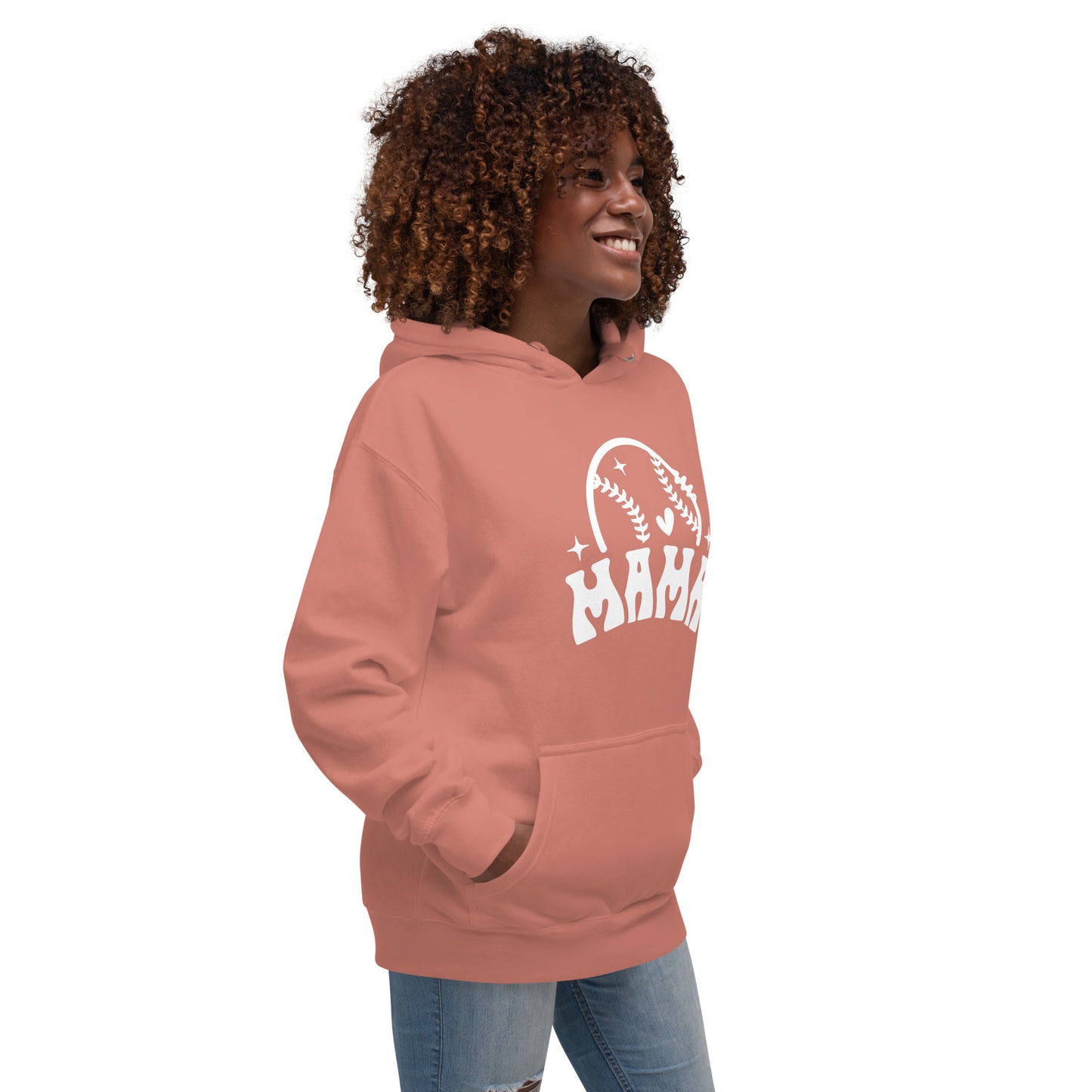 Unisex Hoodie "At the ball park is where I spend most of my days"