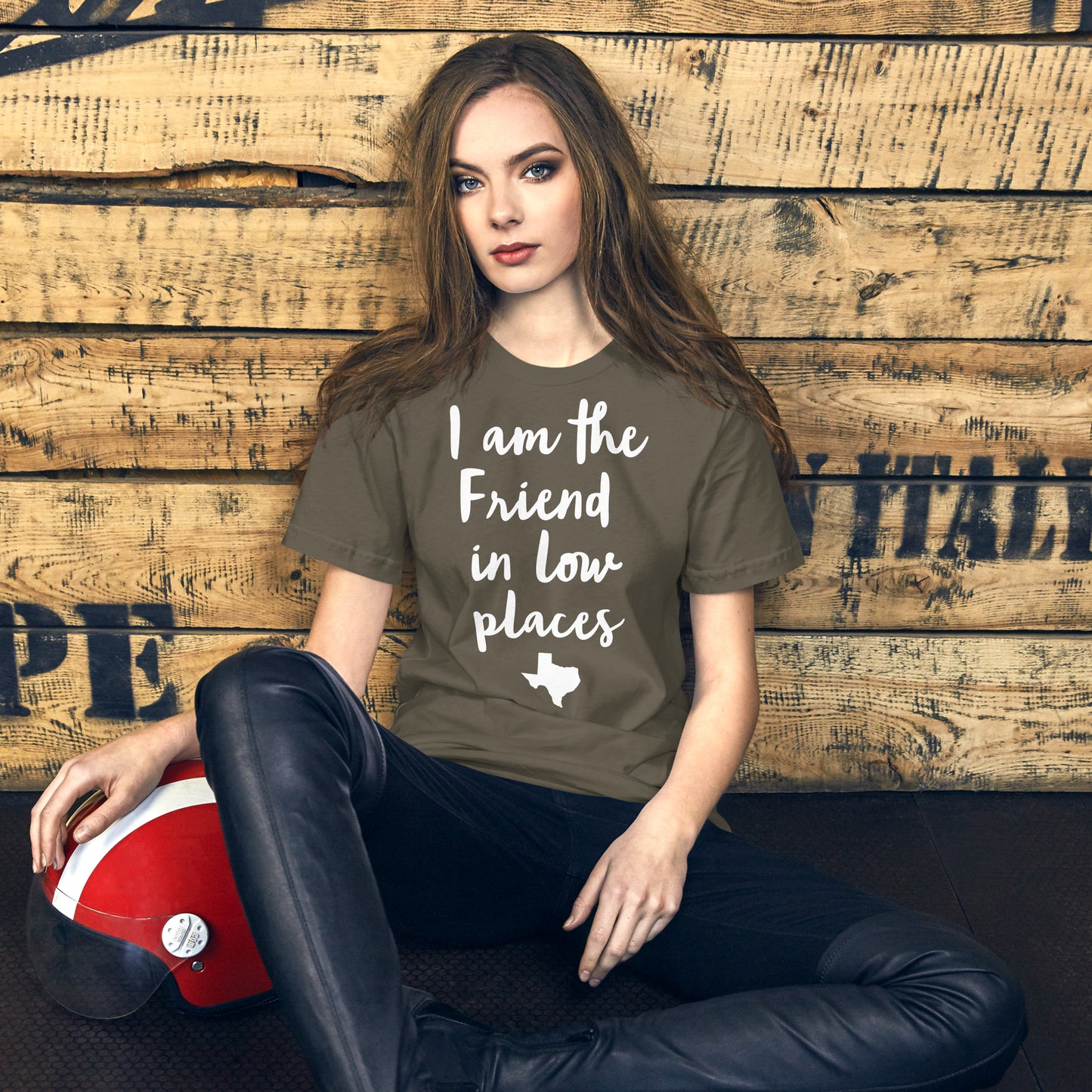 Friend in low places Unisex t-shirt