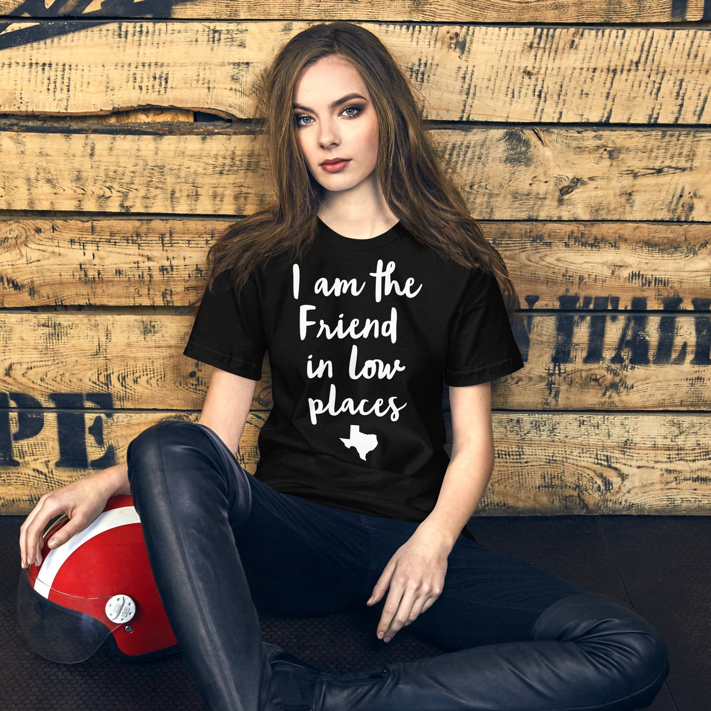 Friend in low places Unisex t-shirt