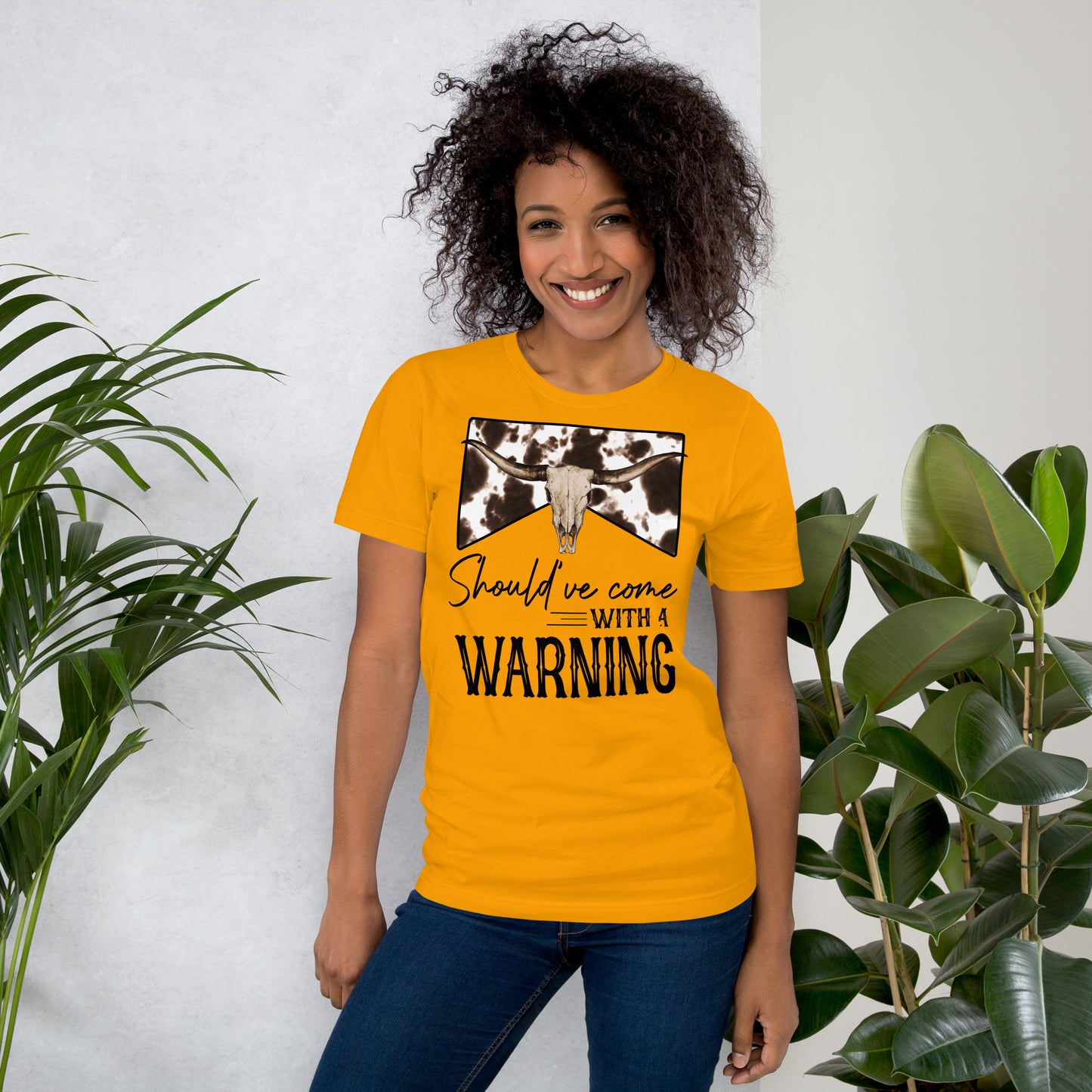 With a Warning Unisex t-shirt