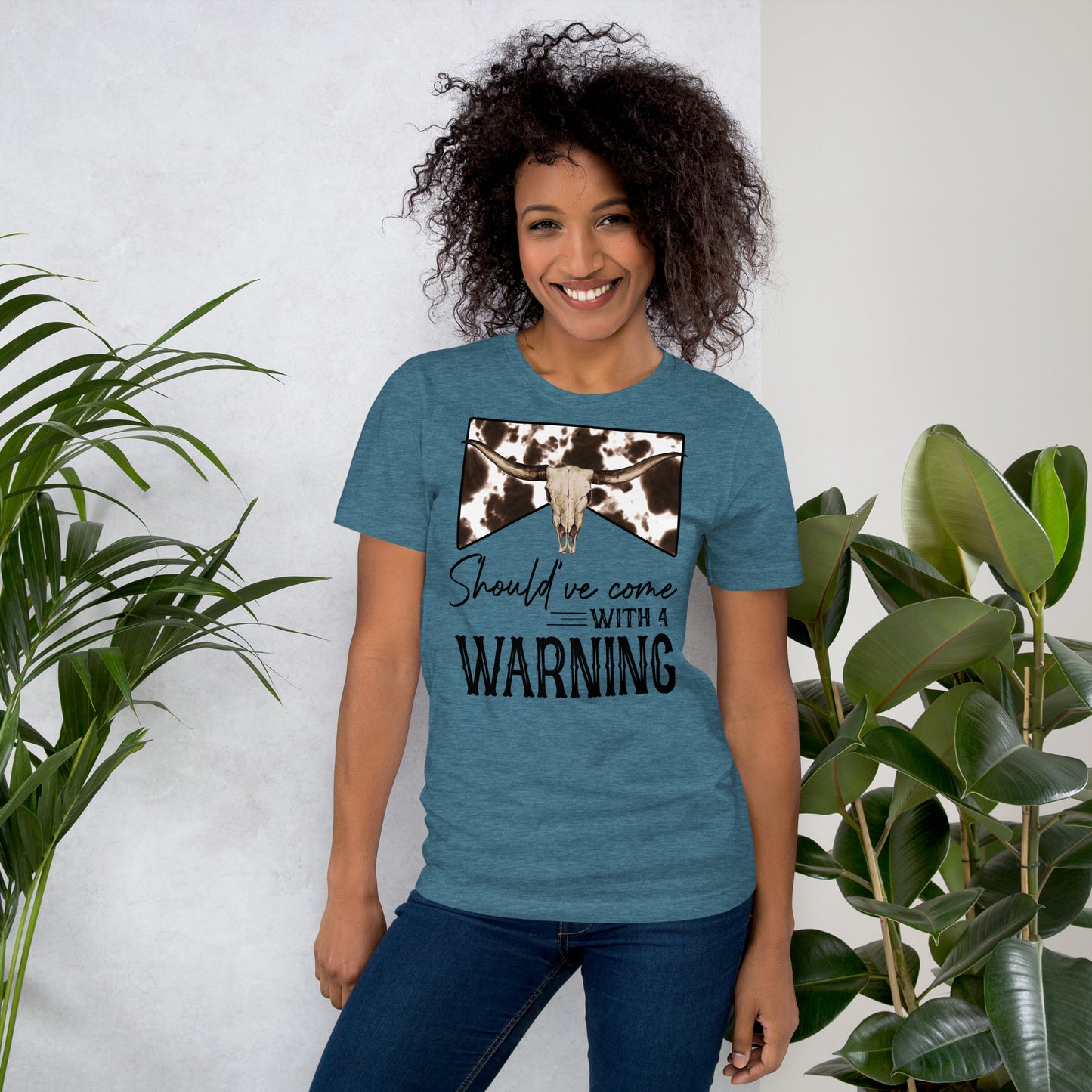 With a Warning Unisex t-shirt