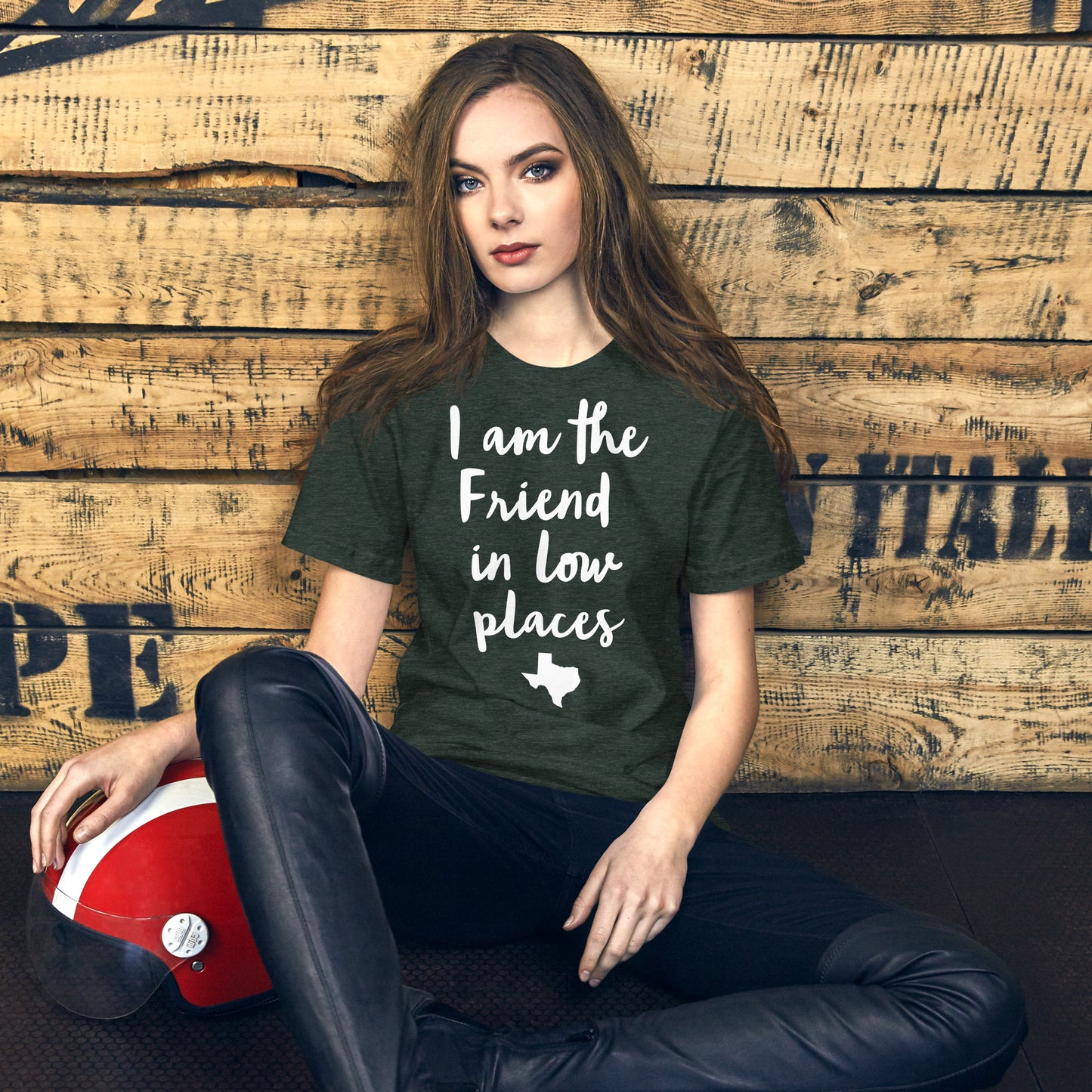 Friend in low places Unisex t-shirt