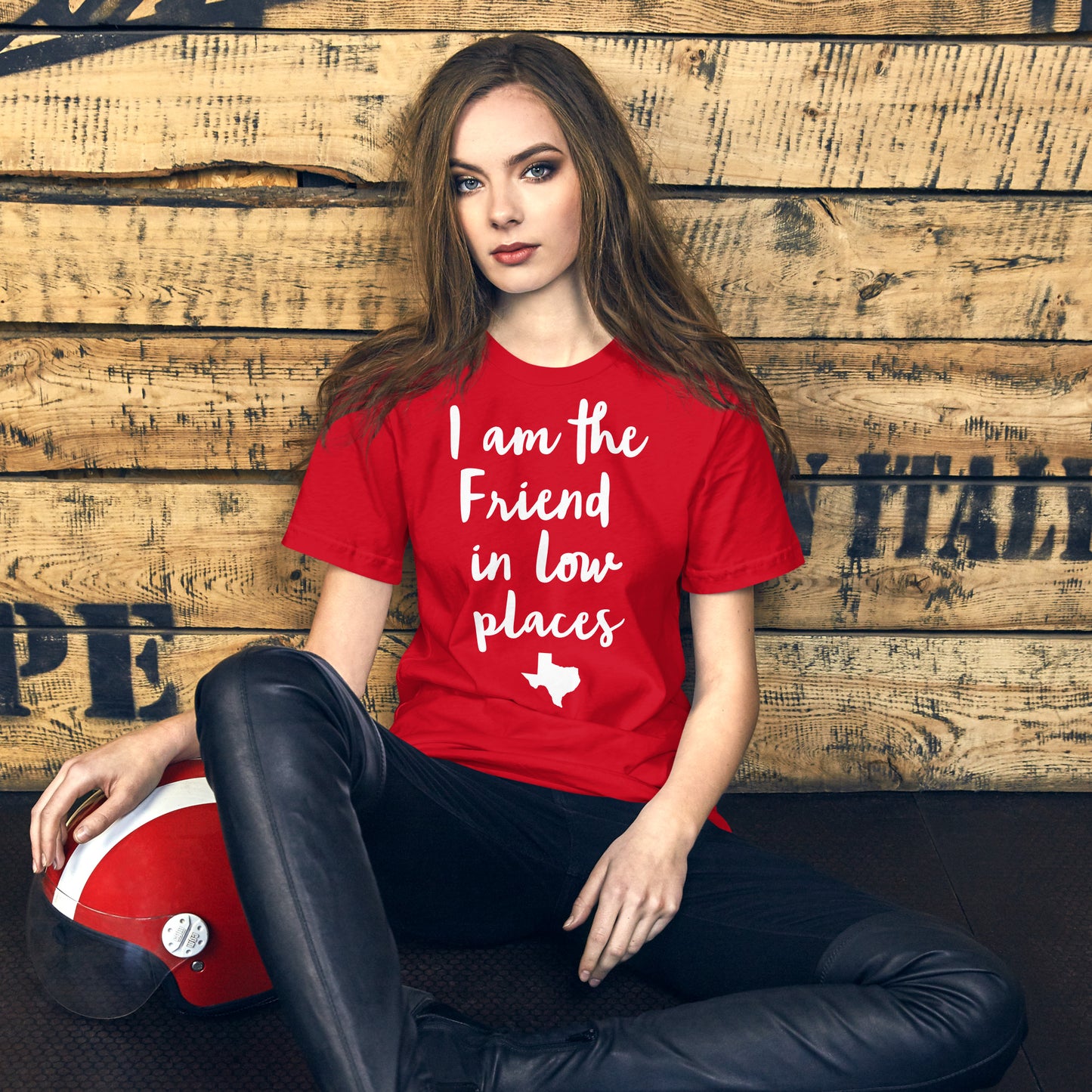 Friend in low places Unisex t-shirt