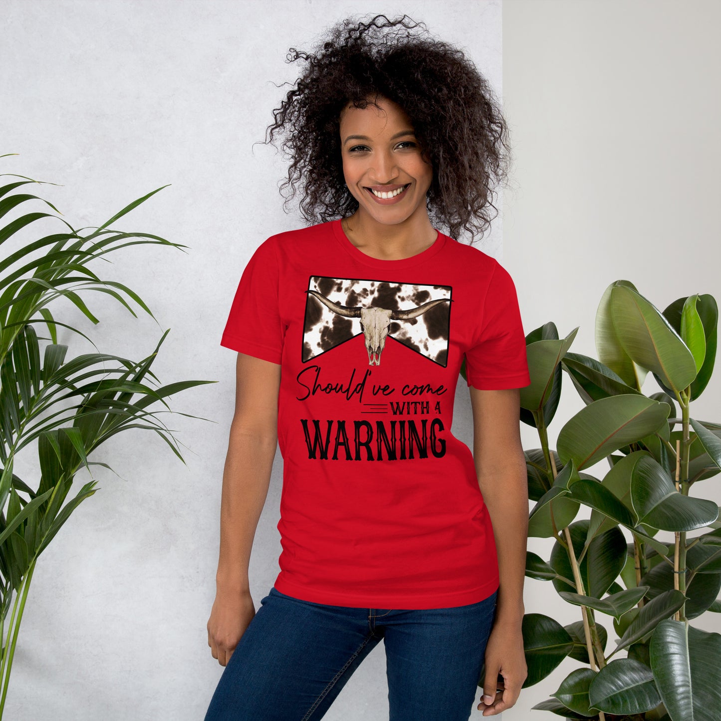 With a Warning Unisex t-shirt