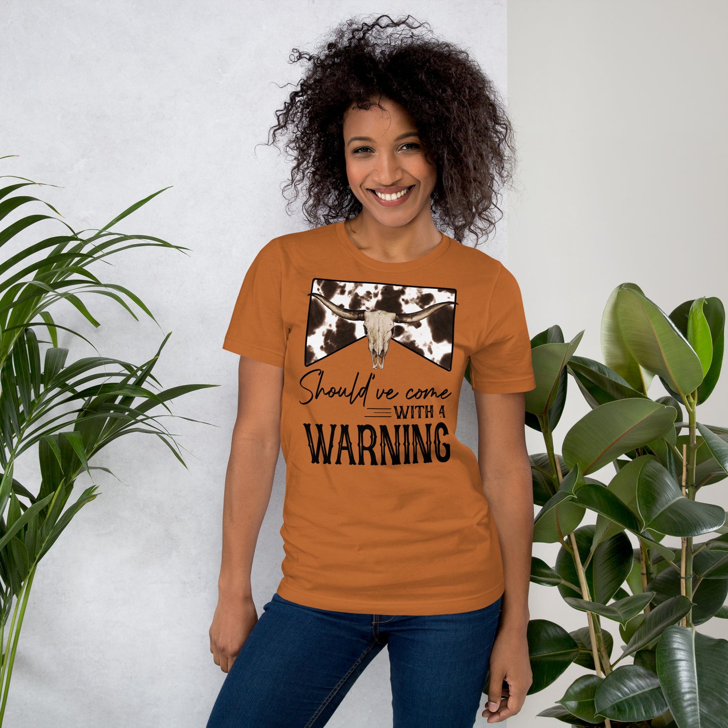 With a Warning Unisex t-shirt