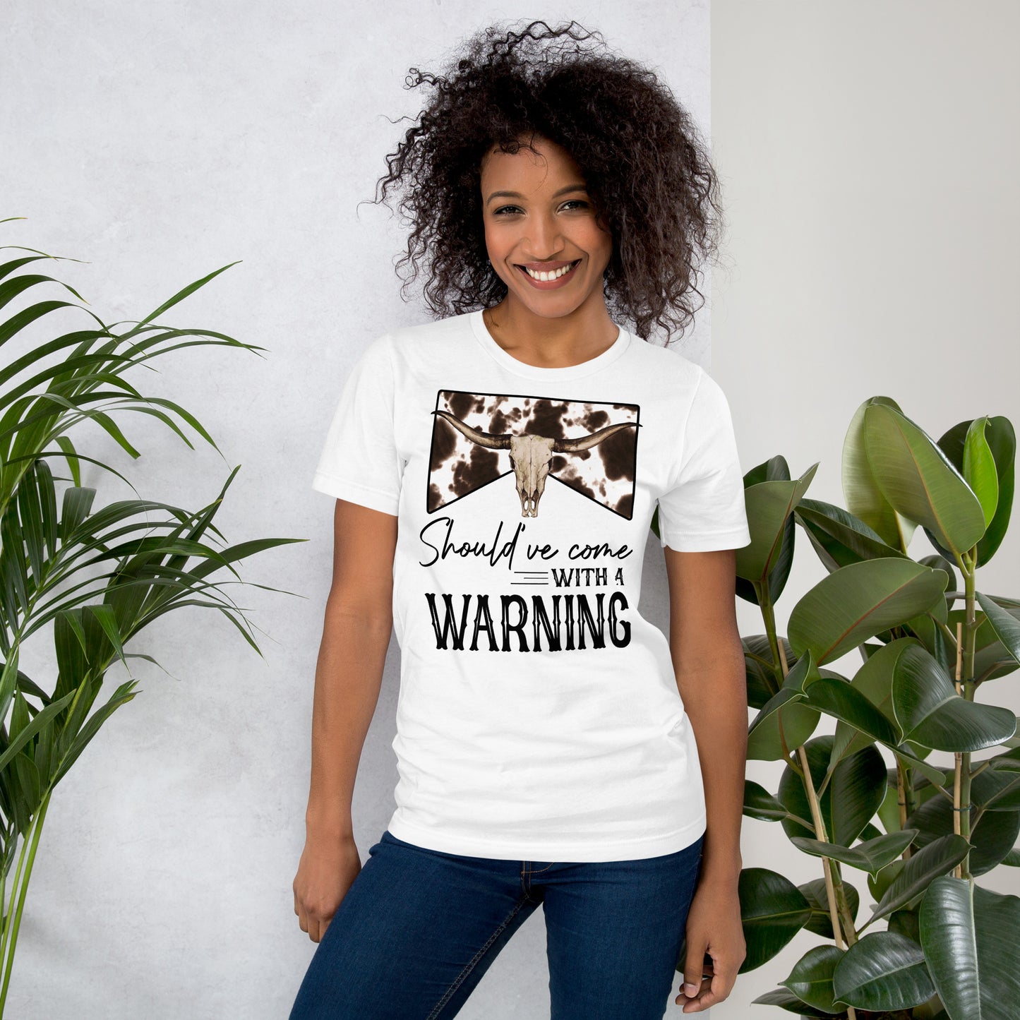 With a Warning Unisex t-shirt