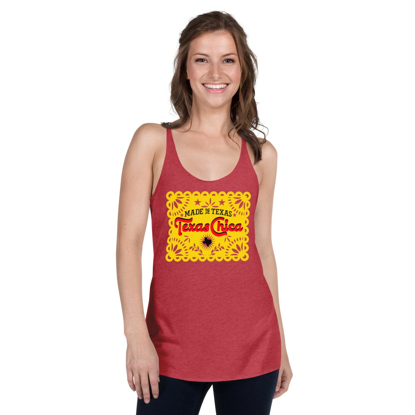 Texas Chica Women's Racerback Tank