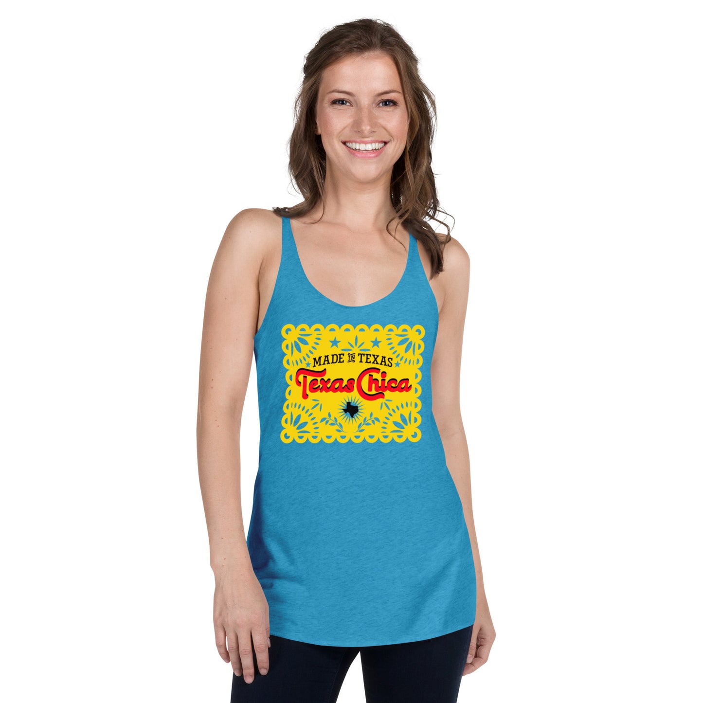 Texas Chica Women's Racerback Tank