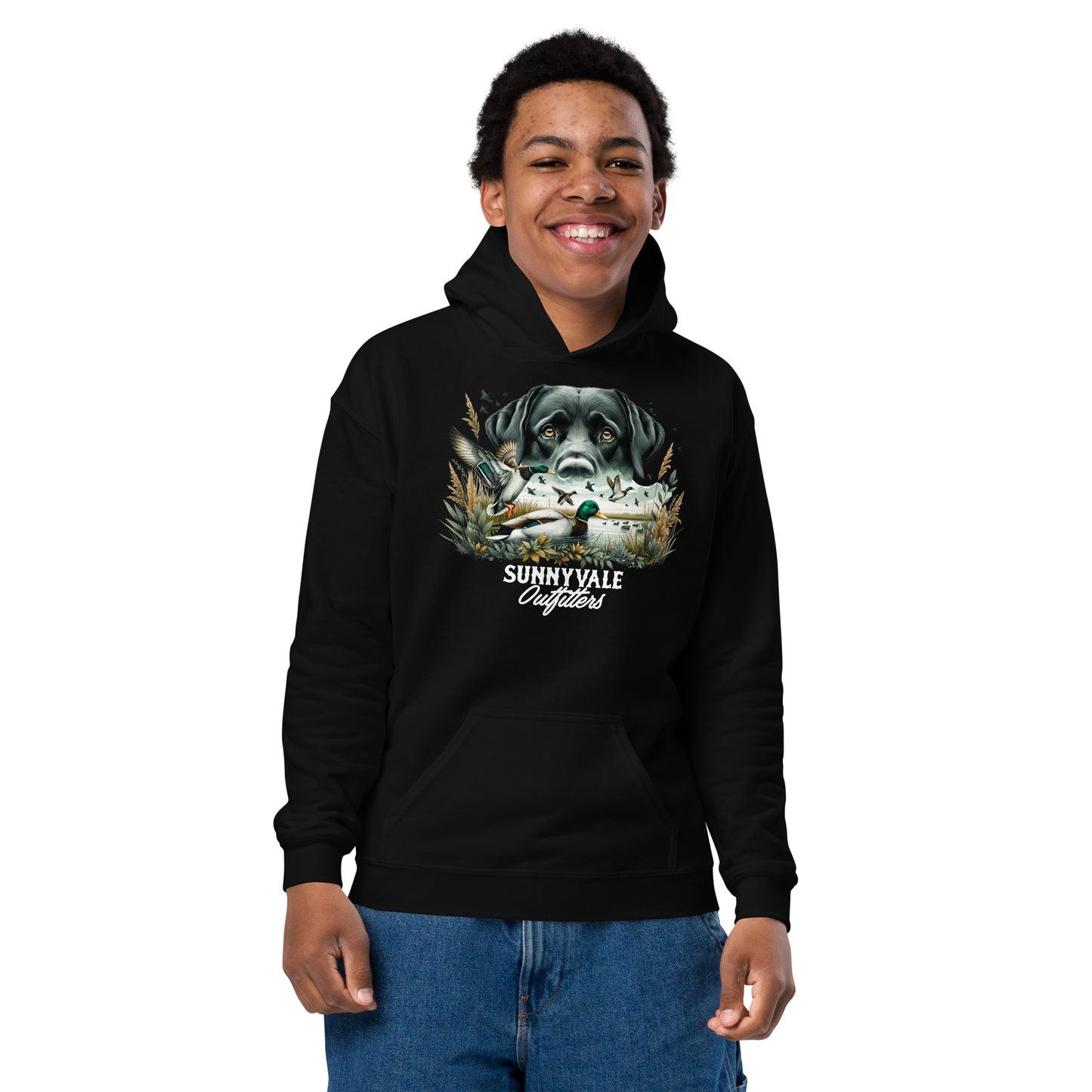 SO Hunting Dog Youth heavy blend hoodie