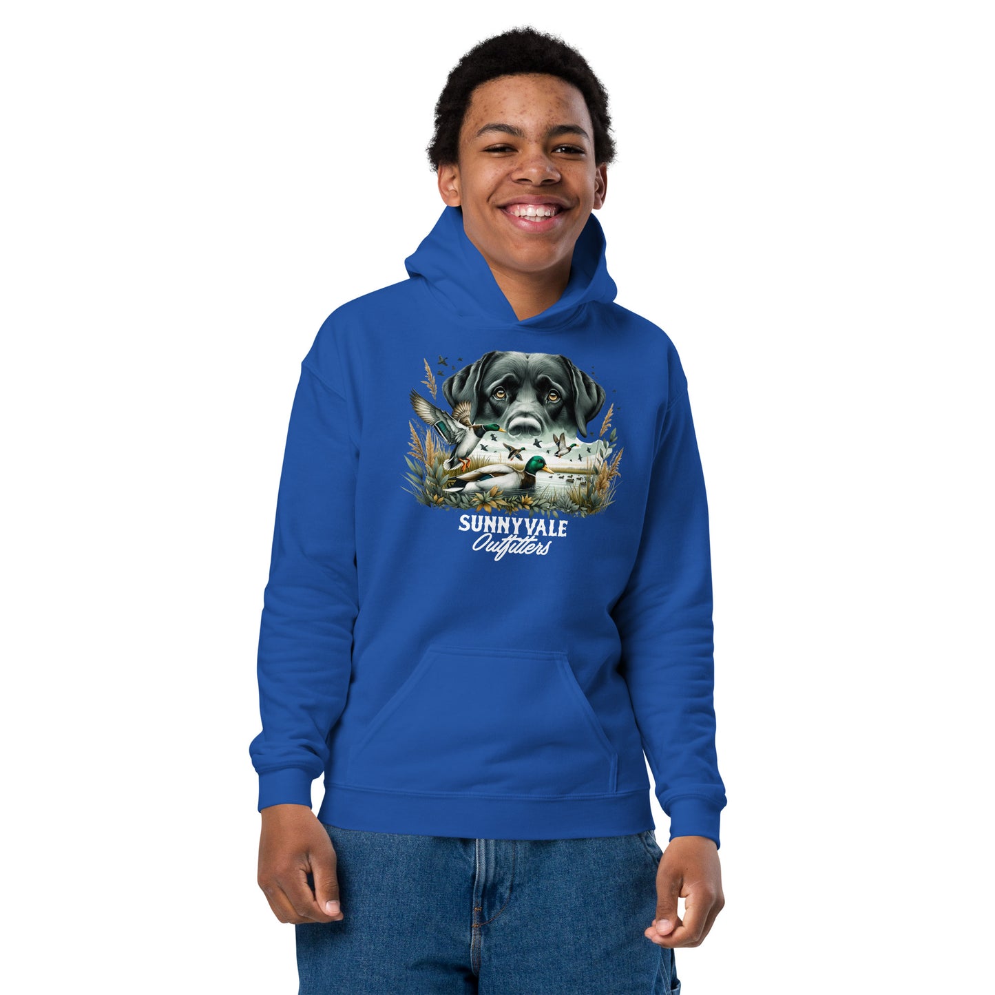 SO Hunting Dog Youth heavy blend hoodie