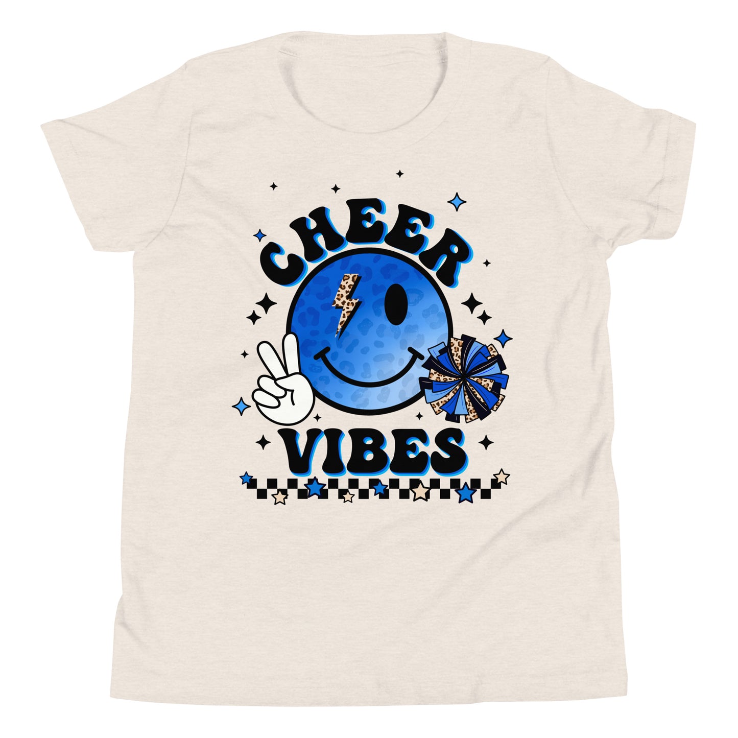 Cheer Vibes Youth Short Sleeve T-Shirt