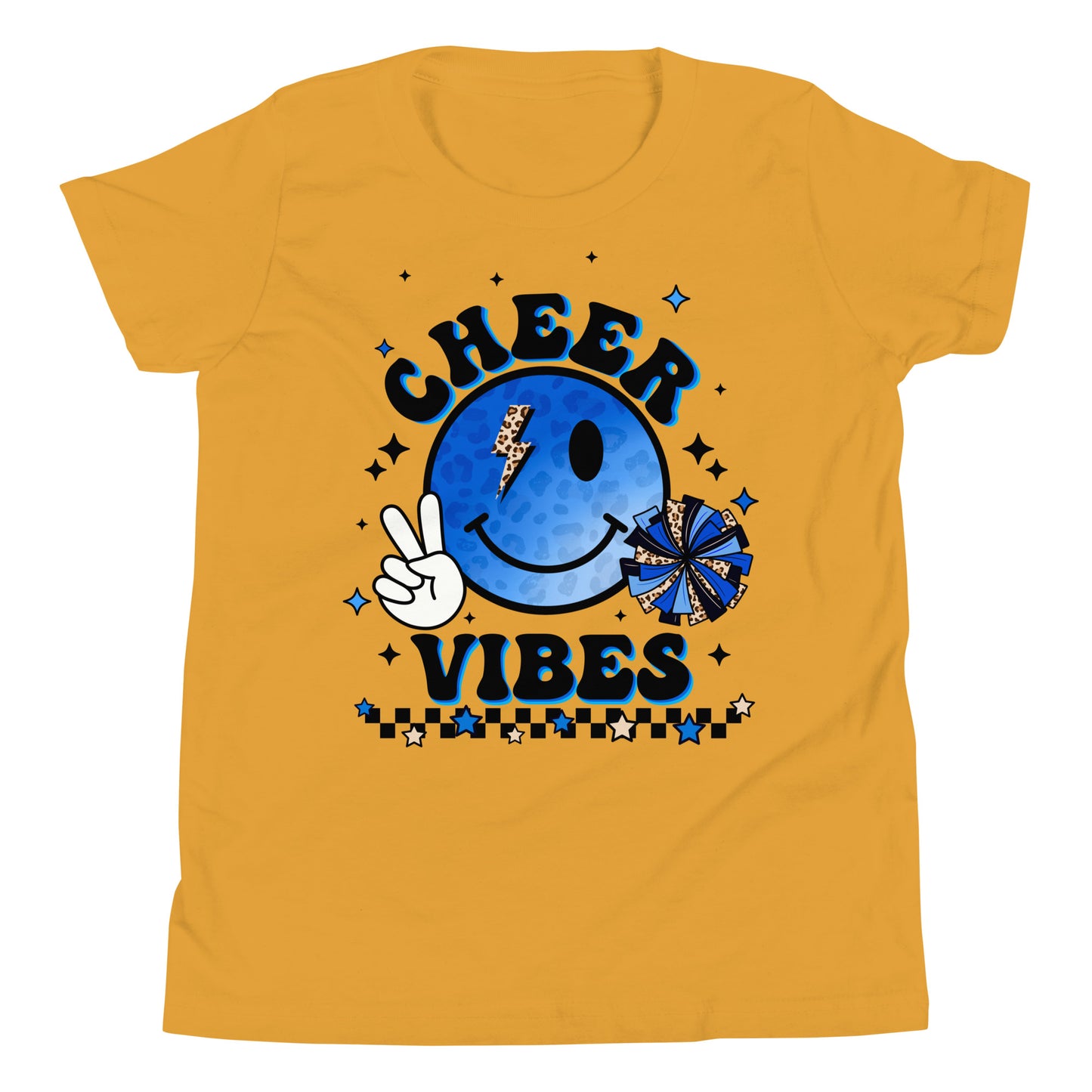 Cheer Vibes Youth Short Sleeve T-Shirt