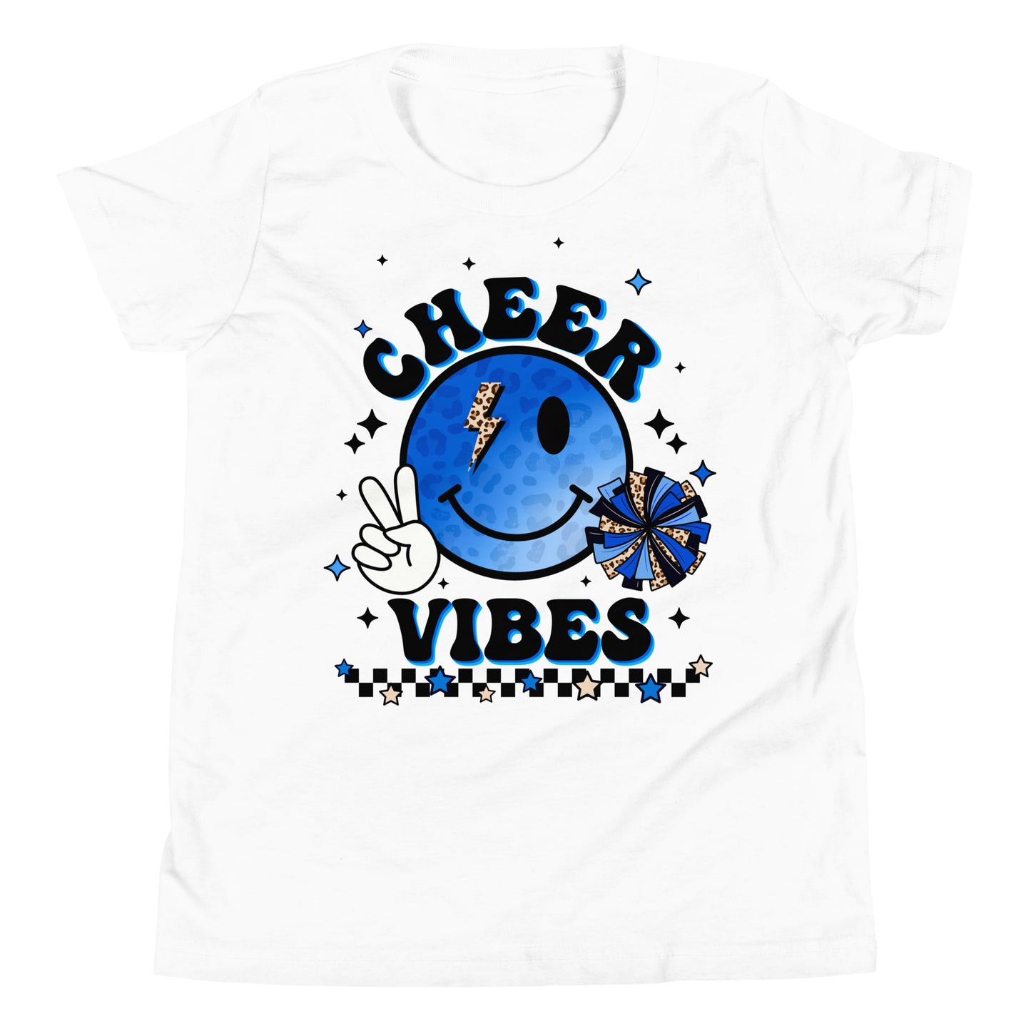 Cheer Vibes Youth Short Sleeve T-Shirt